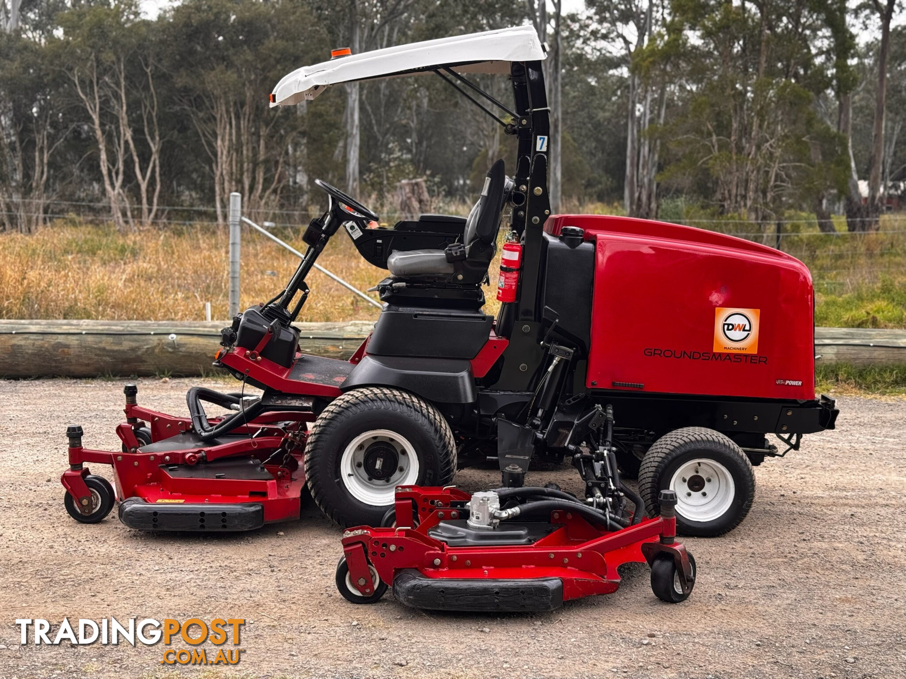 Toro GroundsMaster 4000 D Wide Area mower Lawn Equipment