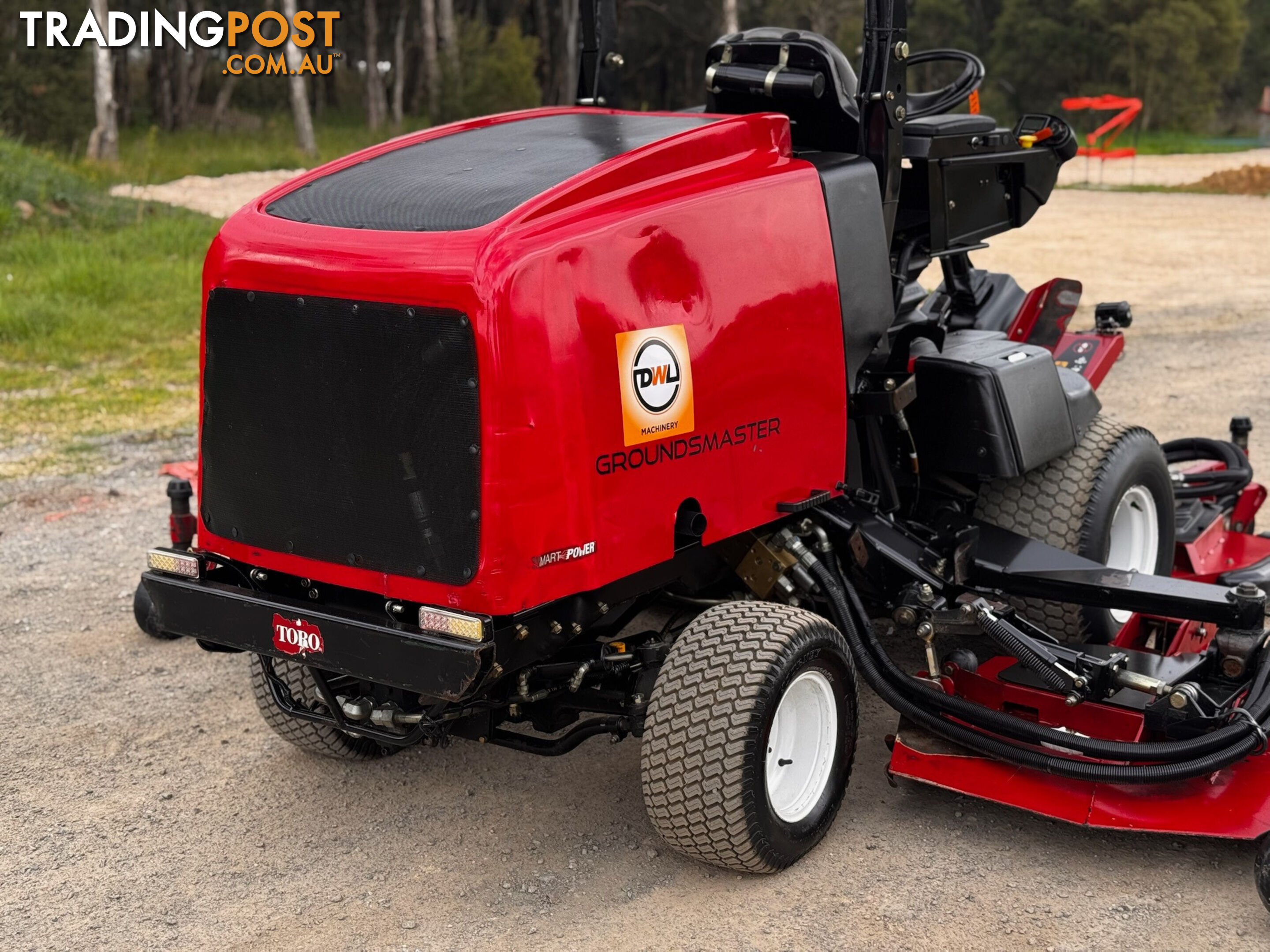 Toro GroundsMaster 4000 D Wide Area mower Lawn Equipment