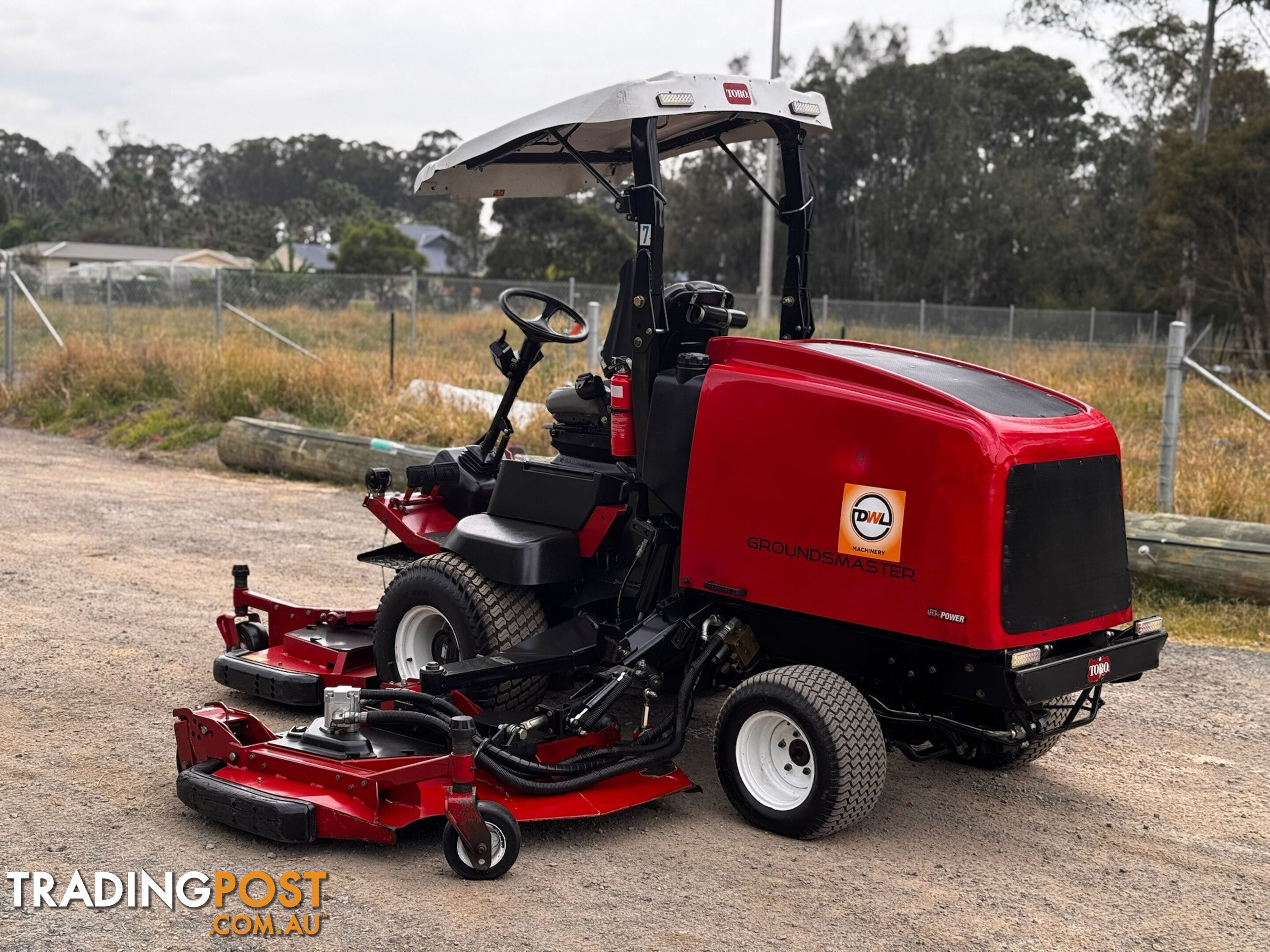 Toro GroundsMaster 4000 D Wide Area mower Lawn Equipment