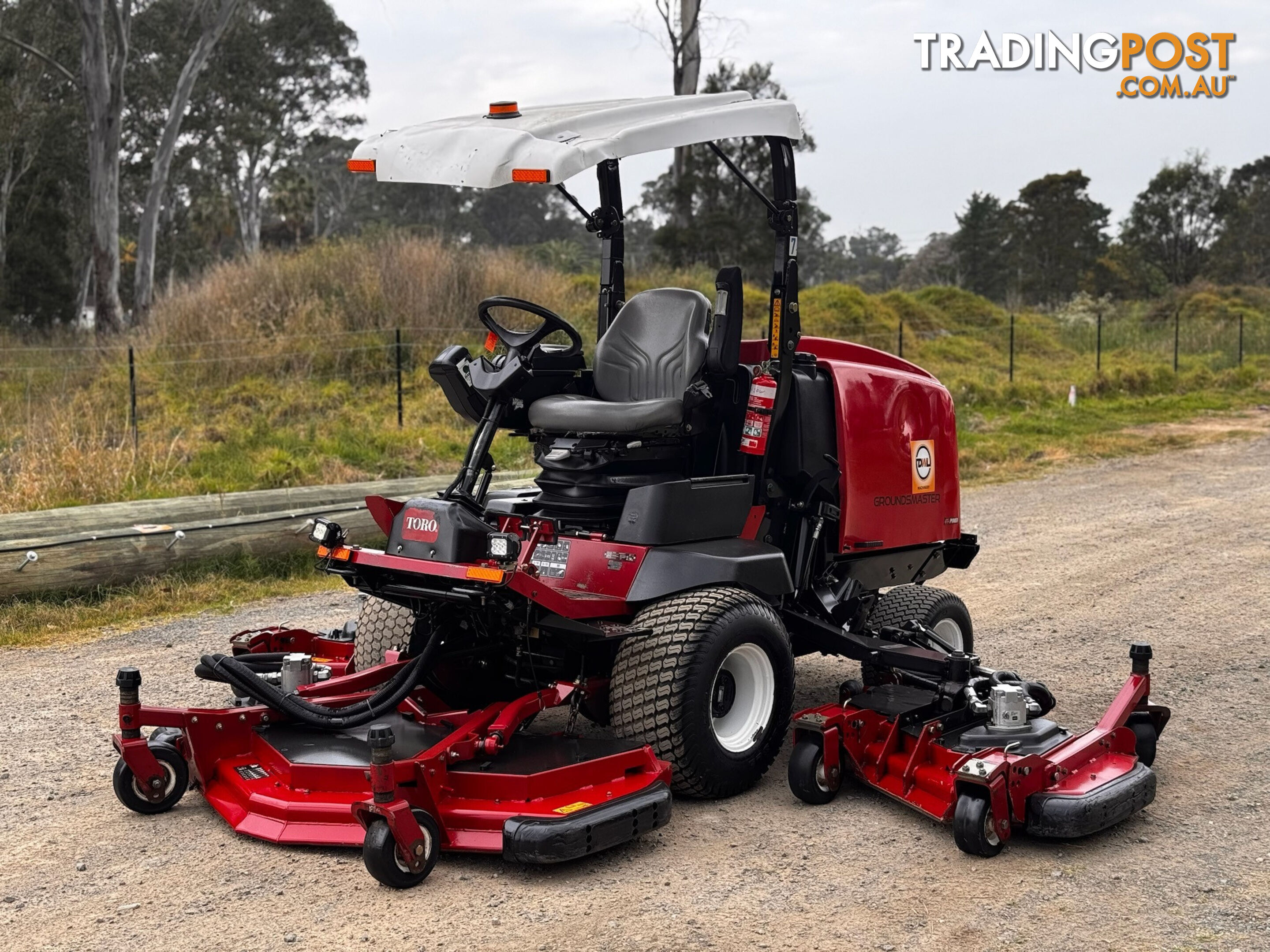 Toro GroundsMaster 4000 D Wide Area mower Lawn Equipment