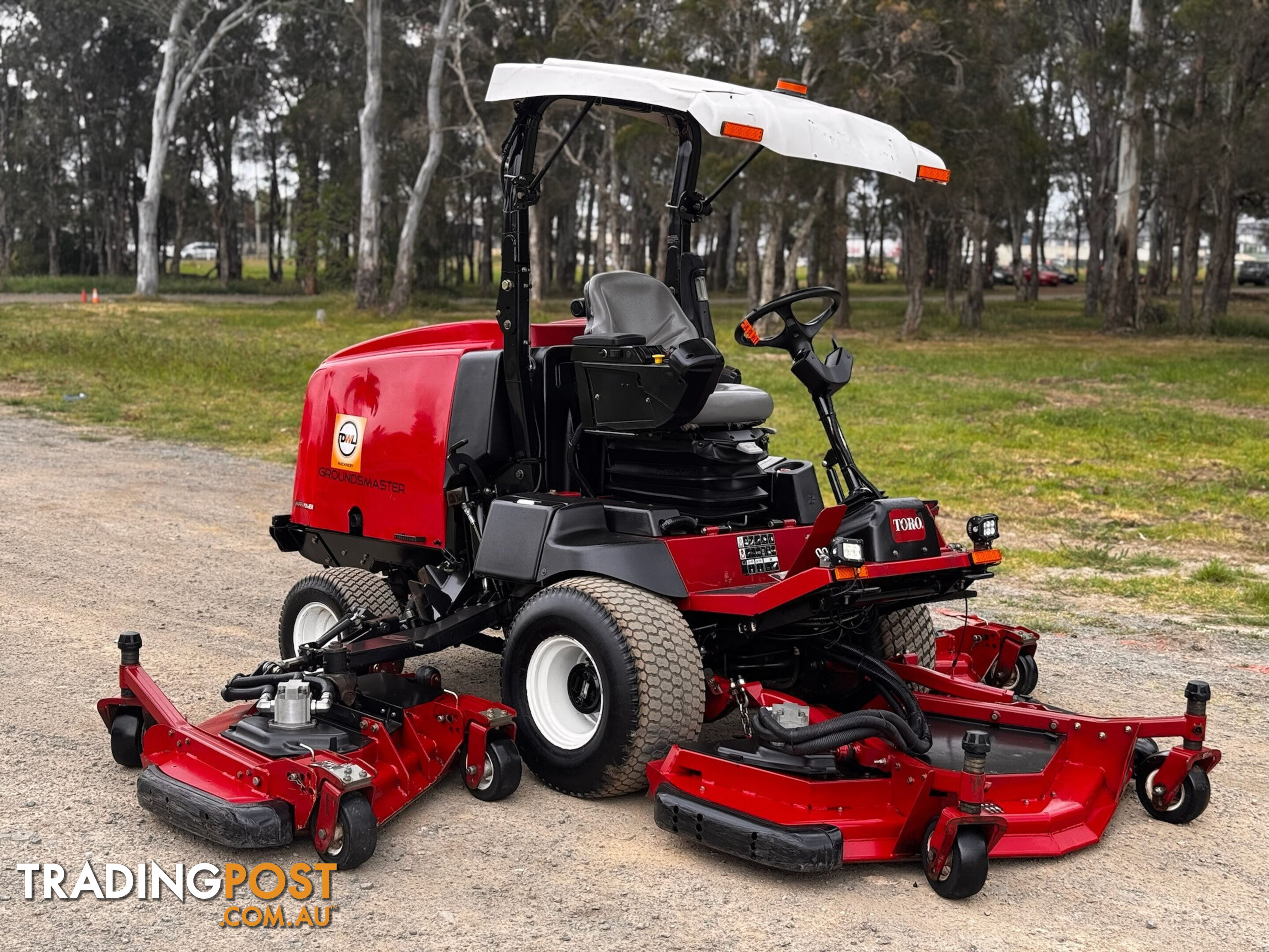 Toro GroundsMaster 4000 D Wide Area mower Lawn Equipment