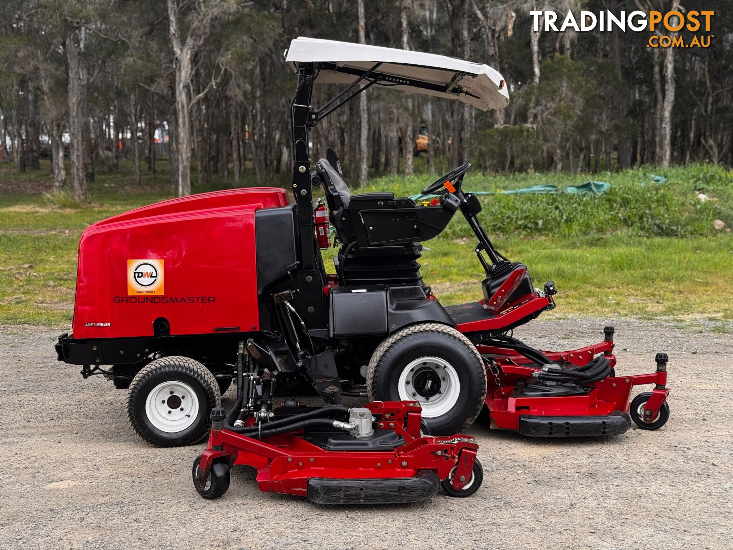 Toro GroundsMaster 4000 D Wide Area mower Lawn Equipment