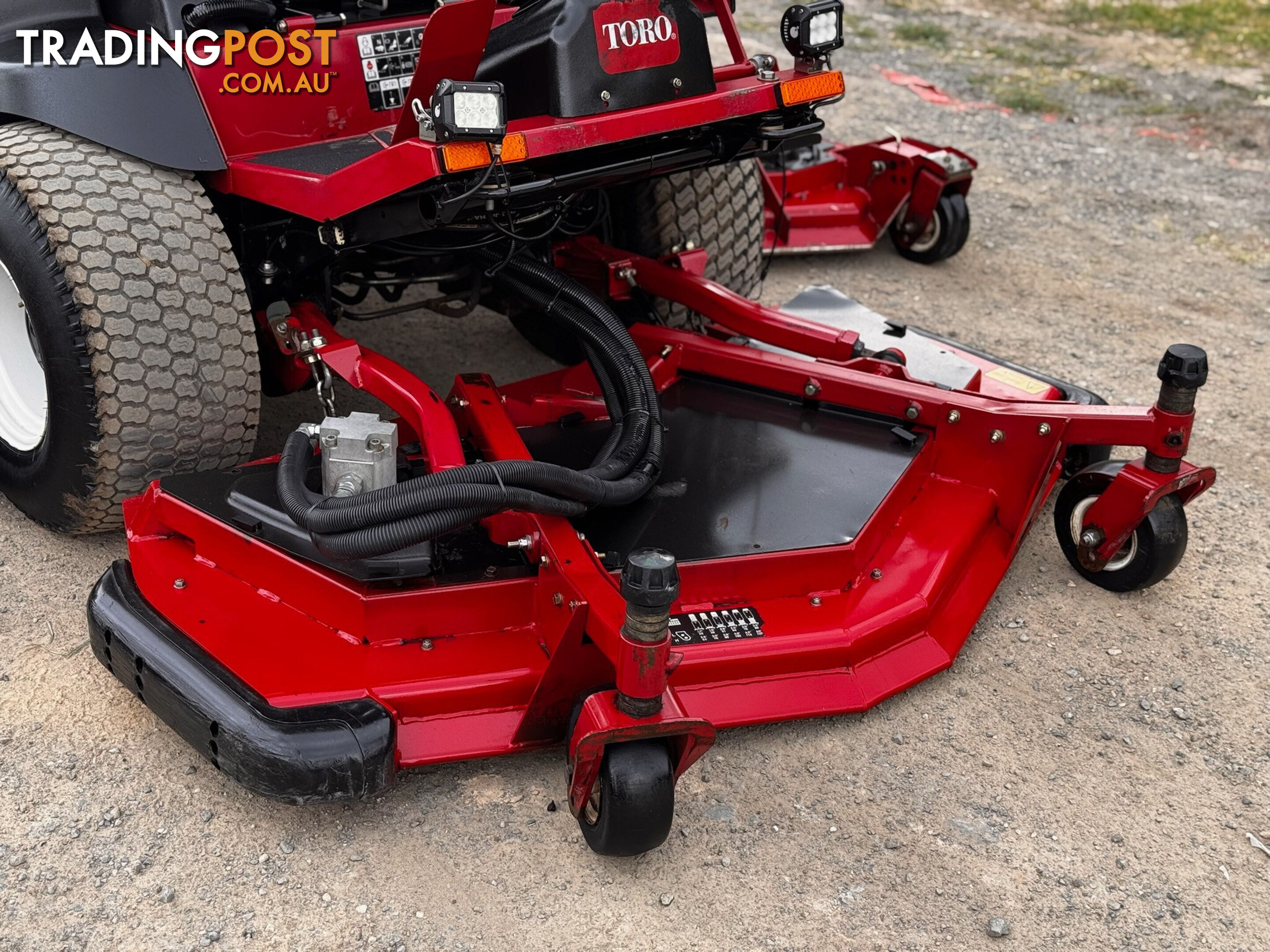 Toro GroundsMaster 4000 D Wide Area mower Lawn Equipment