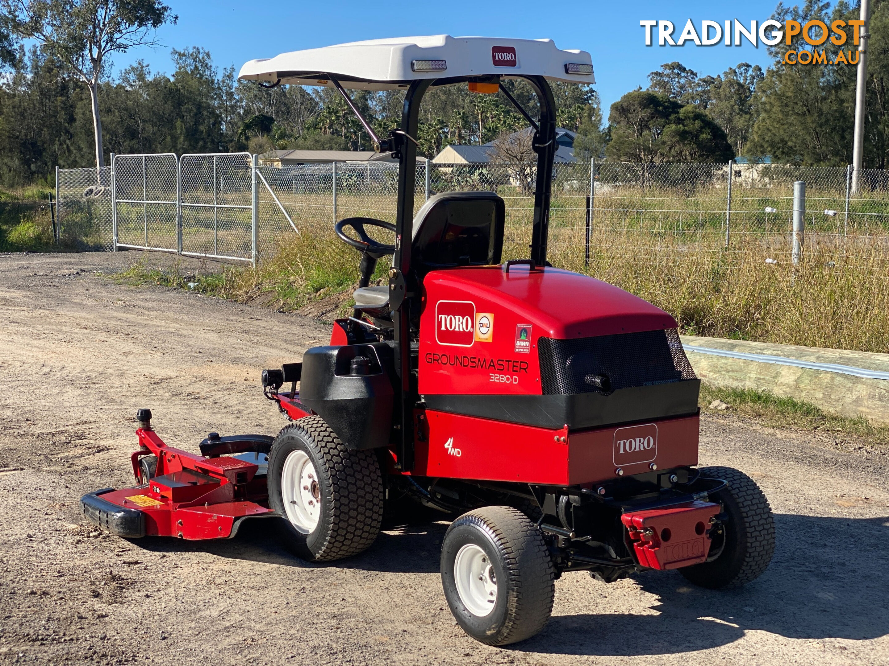 Toro GroundsMaster 3280 D Front Deck Lawn Equipment