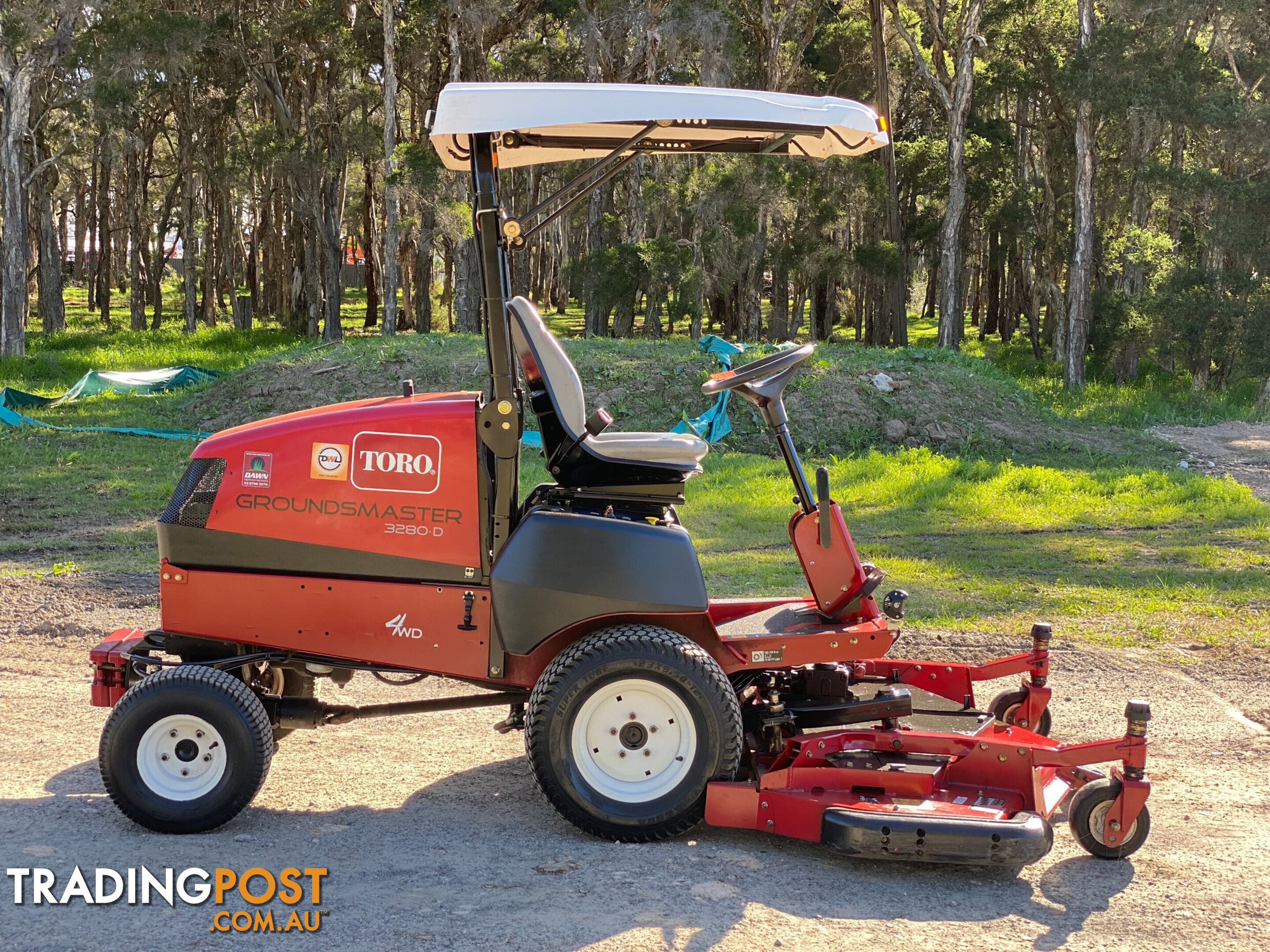 Toro GroundsMaster 3280 D Front Deck Lawn Equipment