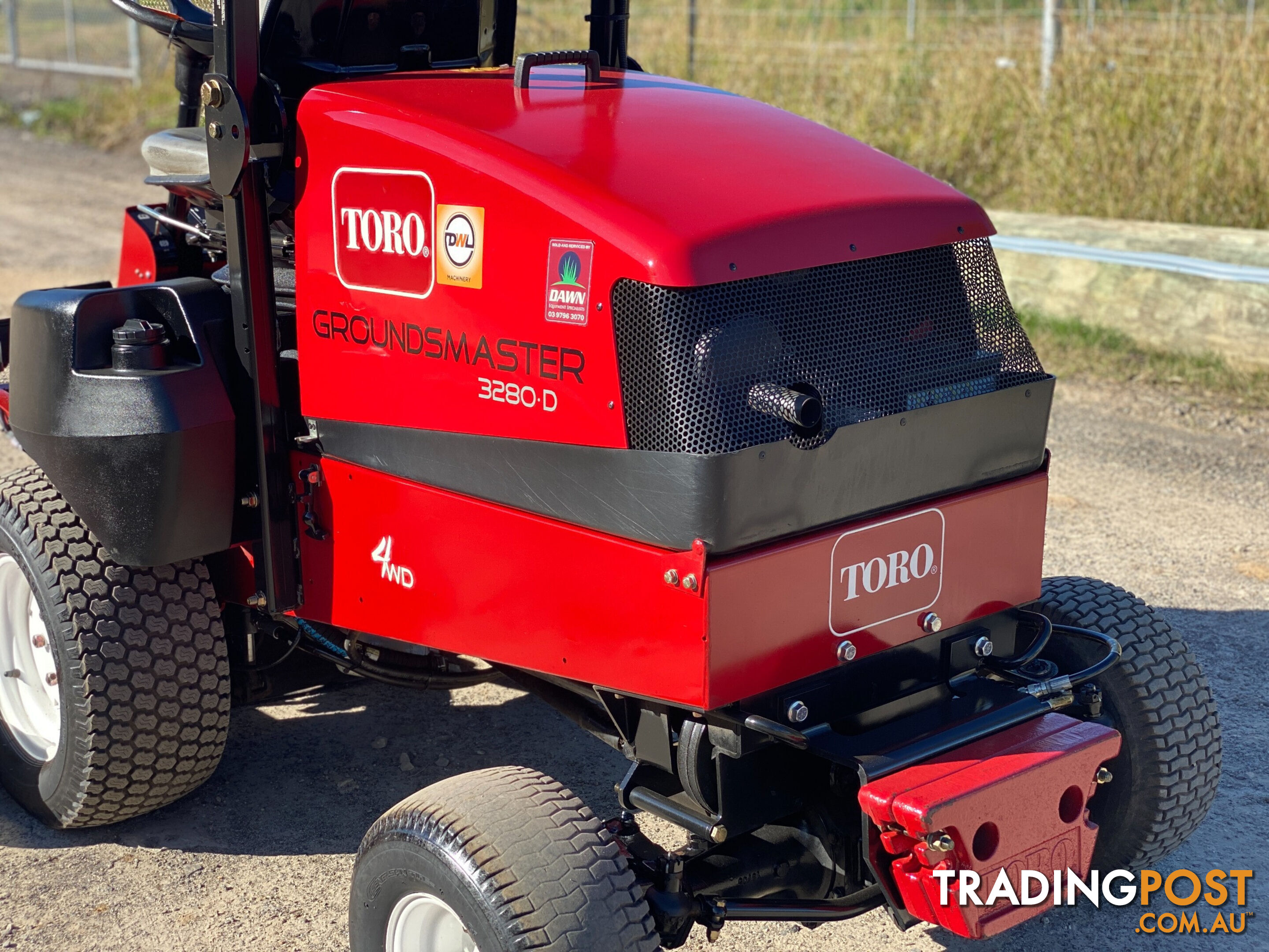 Toro GroundsMaster 3280 D Front Deck Lawn Equipment