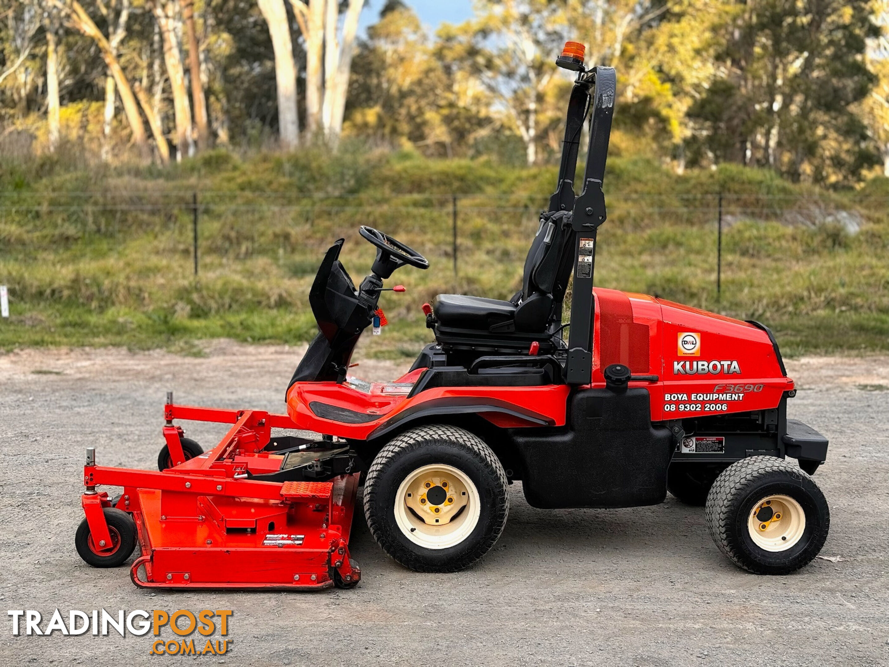 Kubota F3690 Front Deck Lawn Equipment