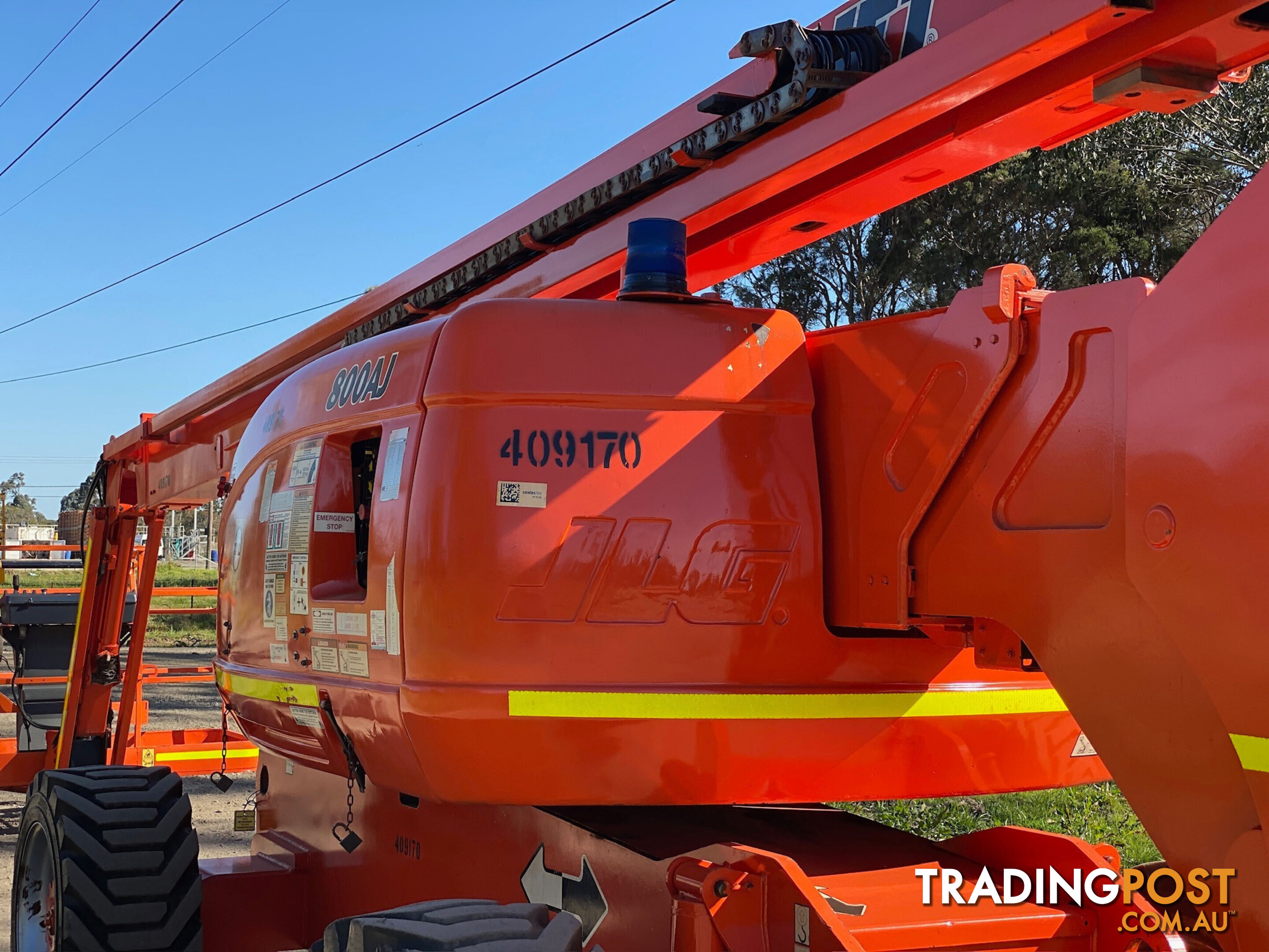 JLG 800AJ Boom Lift Access &amp; Height Safety