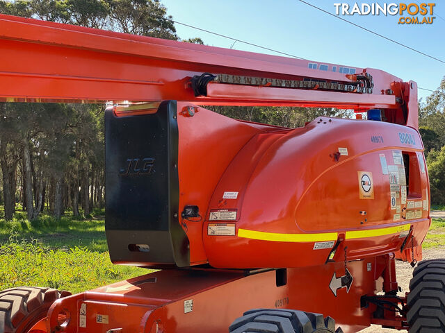 JLG 800AJ Boom Lift Access &amp; Height Safety