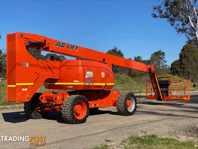 JLG 800AJ Boom Lift Access &amp; Height Safety