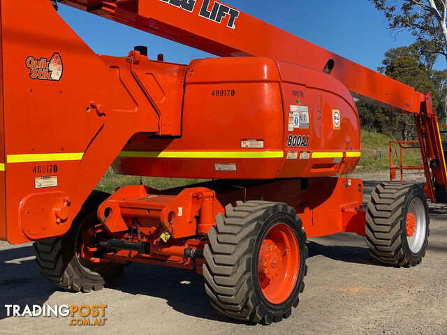 JLG 800AJ Boom Lift Access &amp; Height Safety