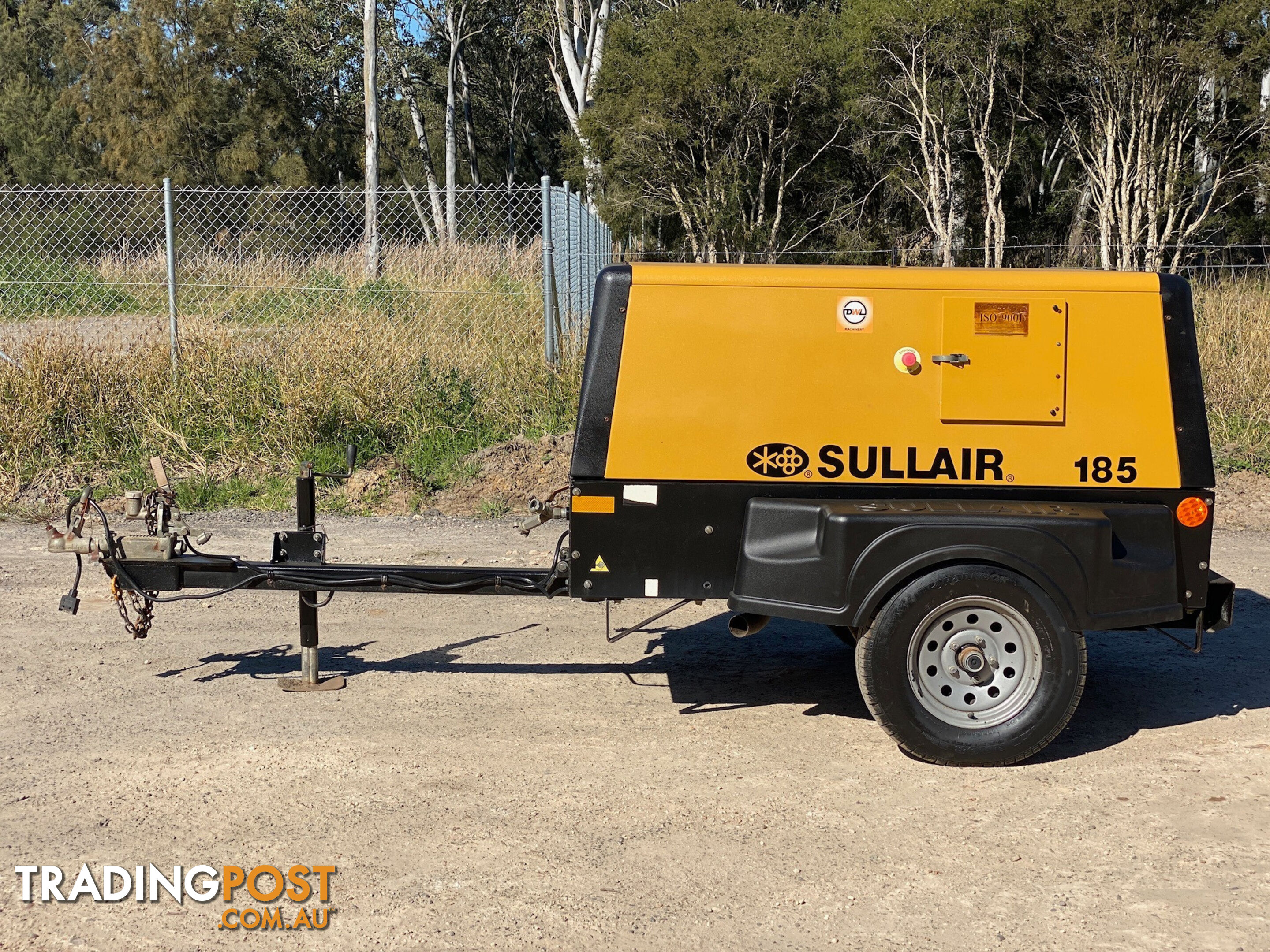 Sullair 185DPQ Diesel Compressor