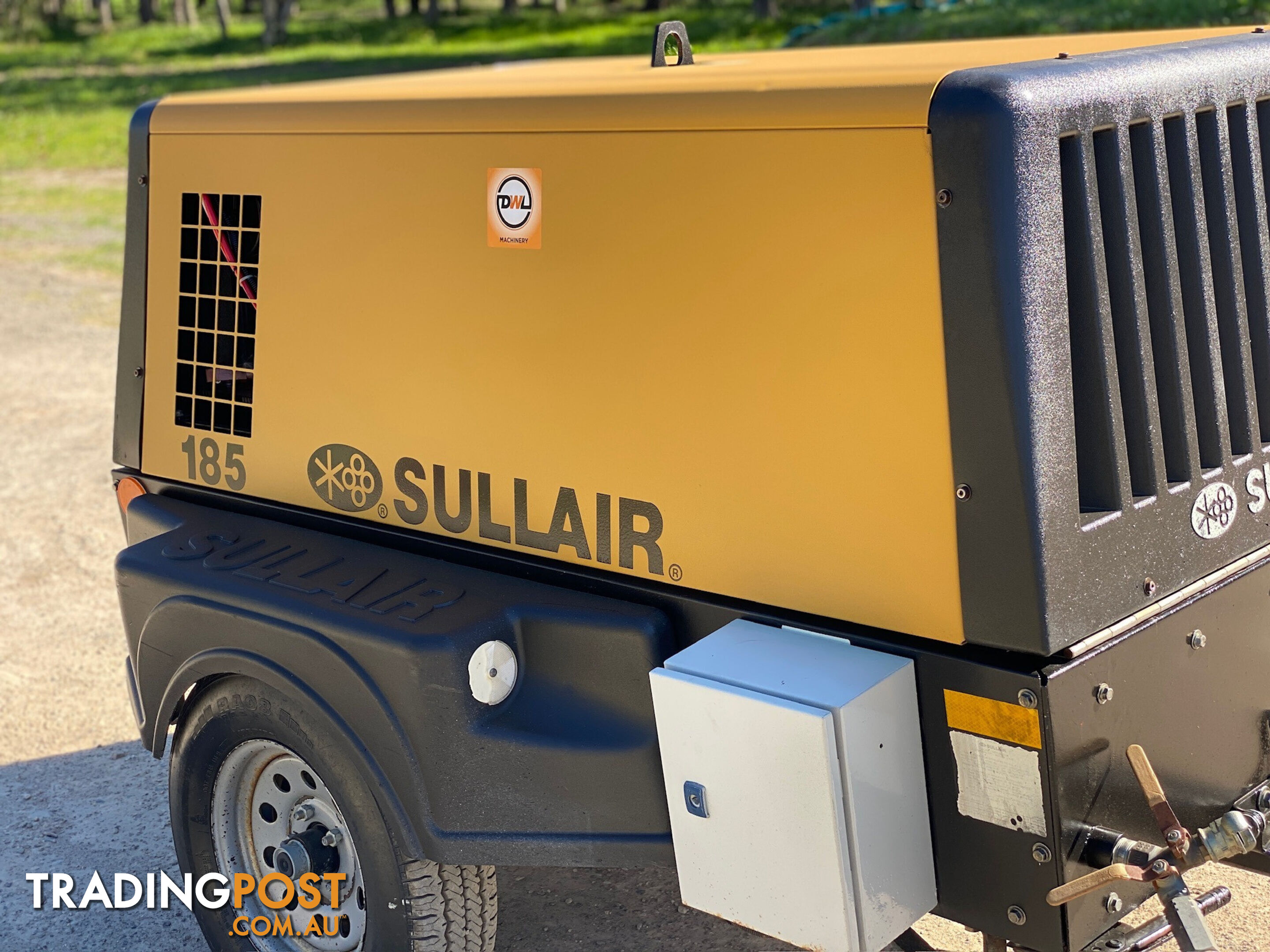 Sullair 185DPQ Diesel Compressor