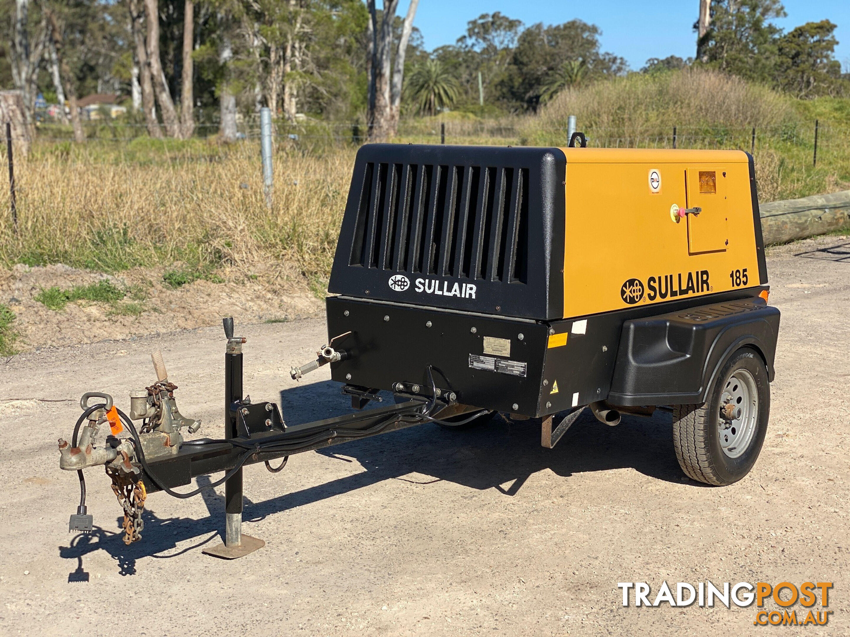 Sullair 185DPQ Diesel Compressor