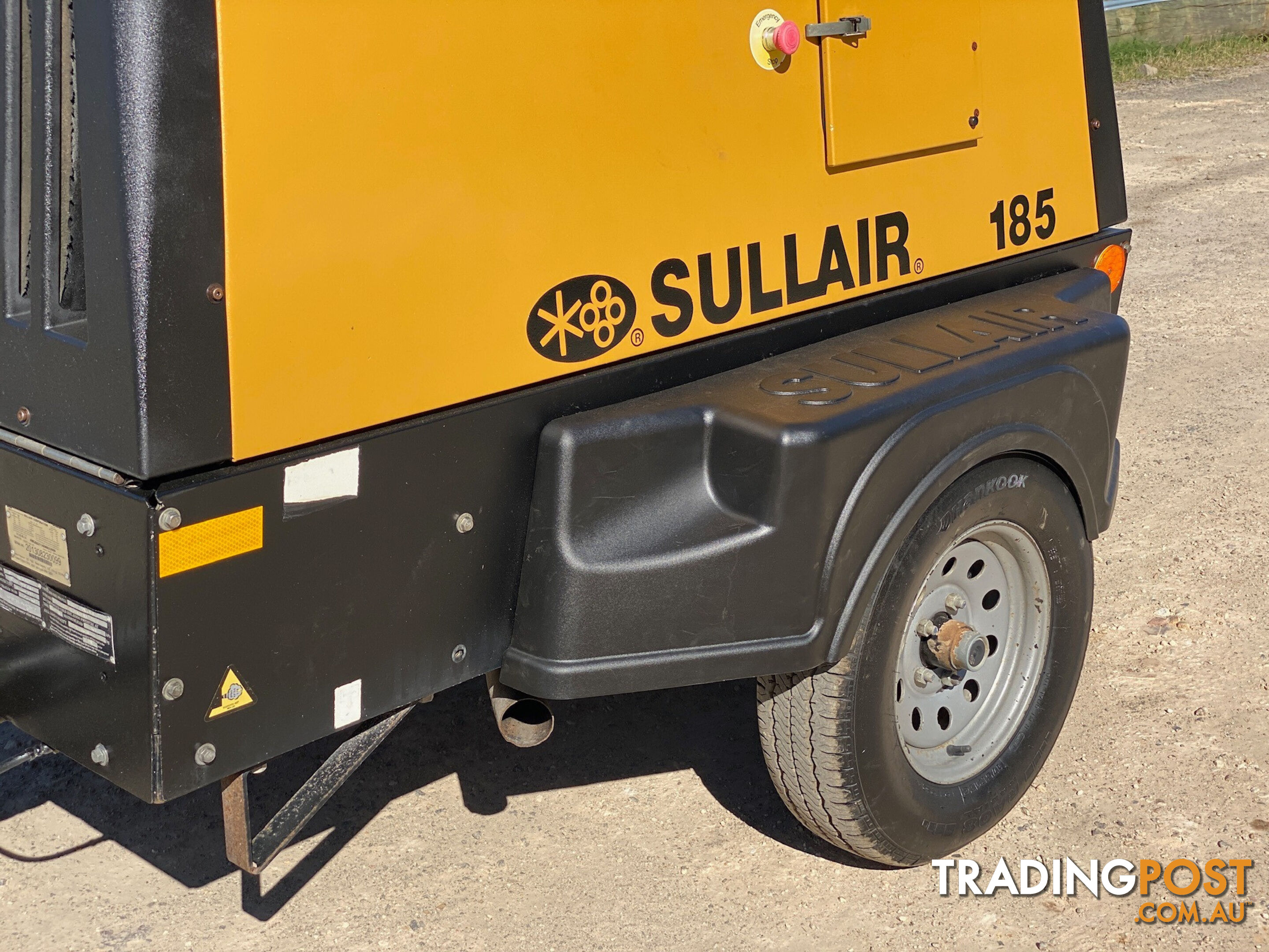 Sullair 185DPQ Diesel Compressor