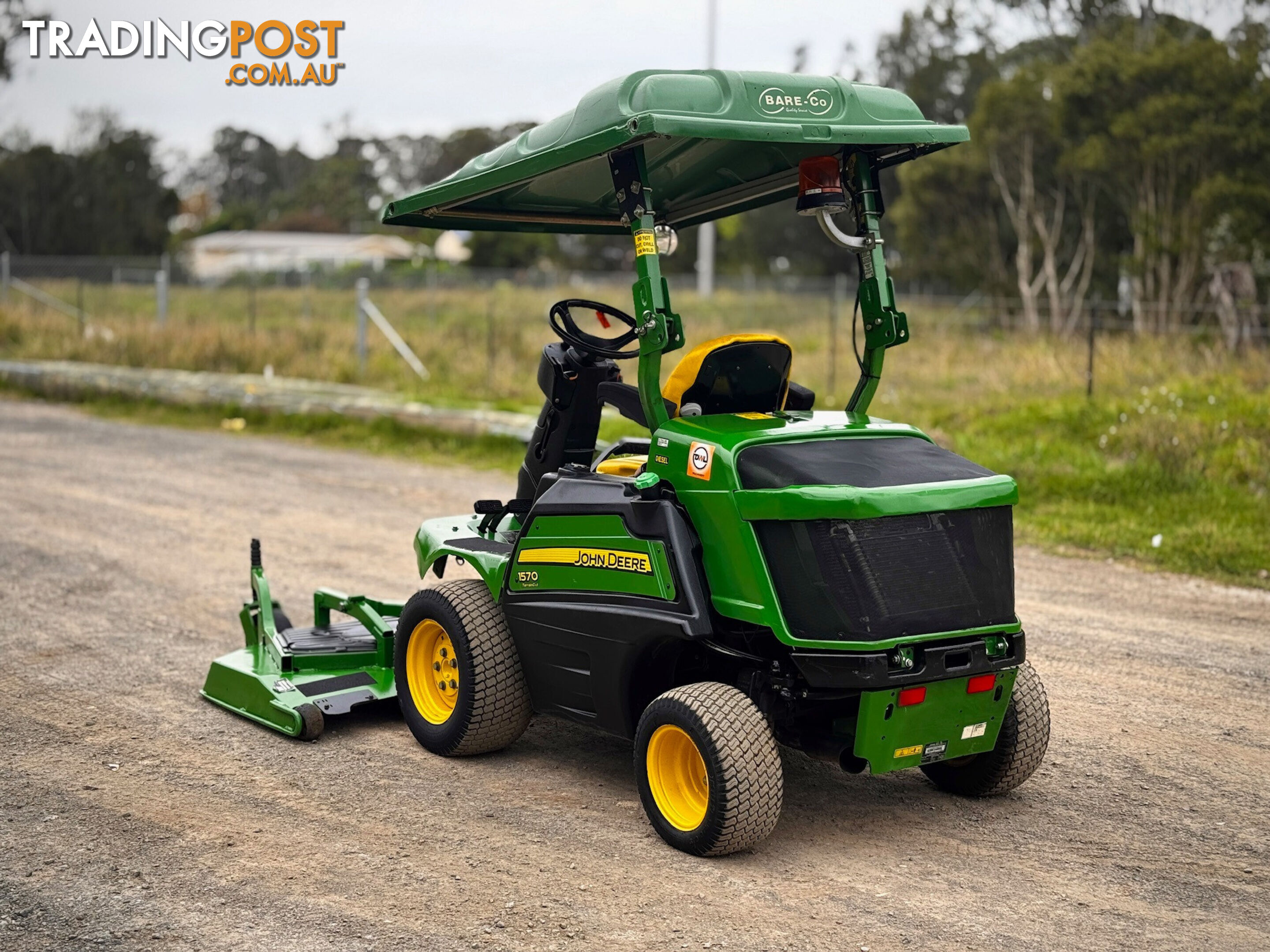 John Deere 1570 Front Deck Lawn Equipment