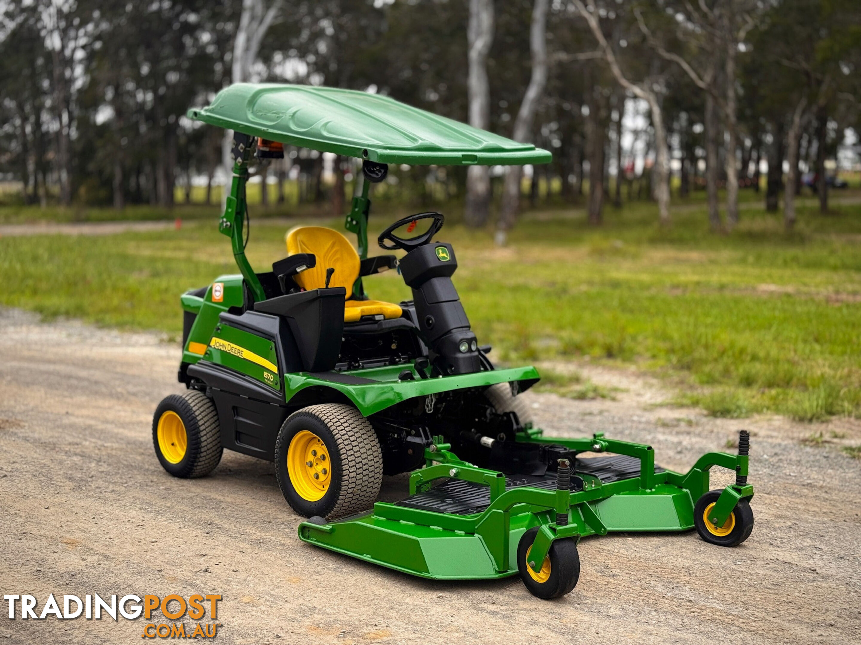 John Deere 1570 Front Deck Lawn Equipment