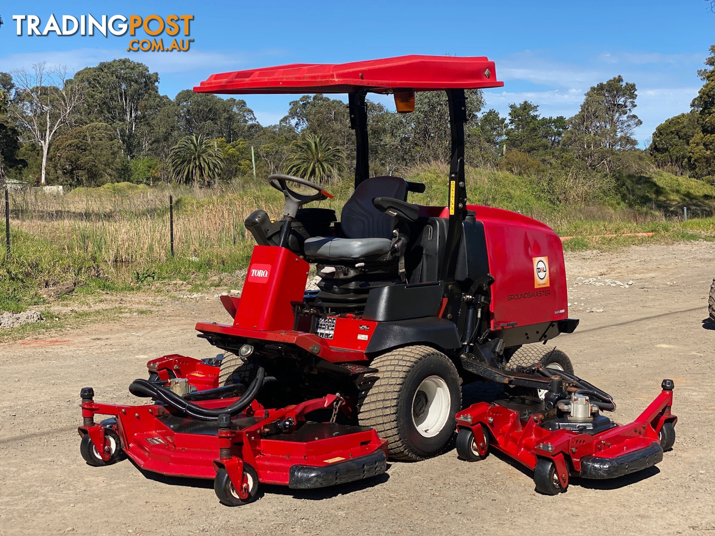 Toro GroundsMaster 4000 D Wide Area mower Lawn Equipment