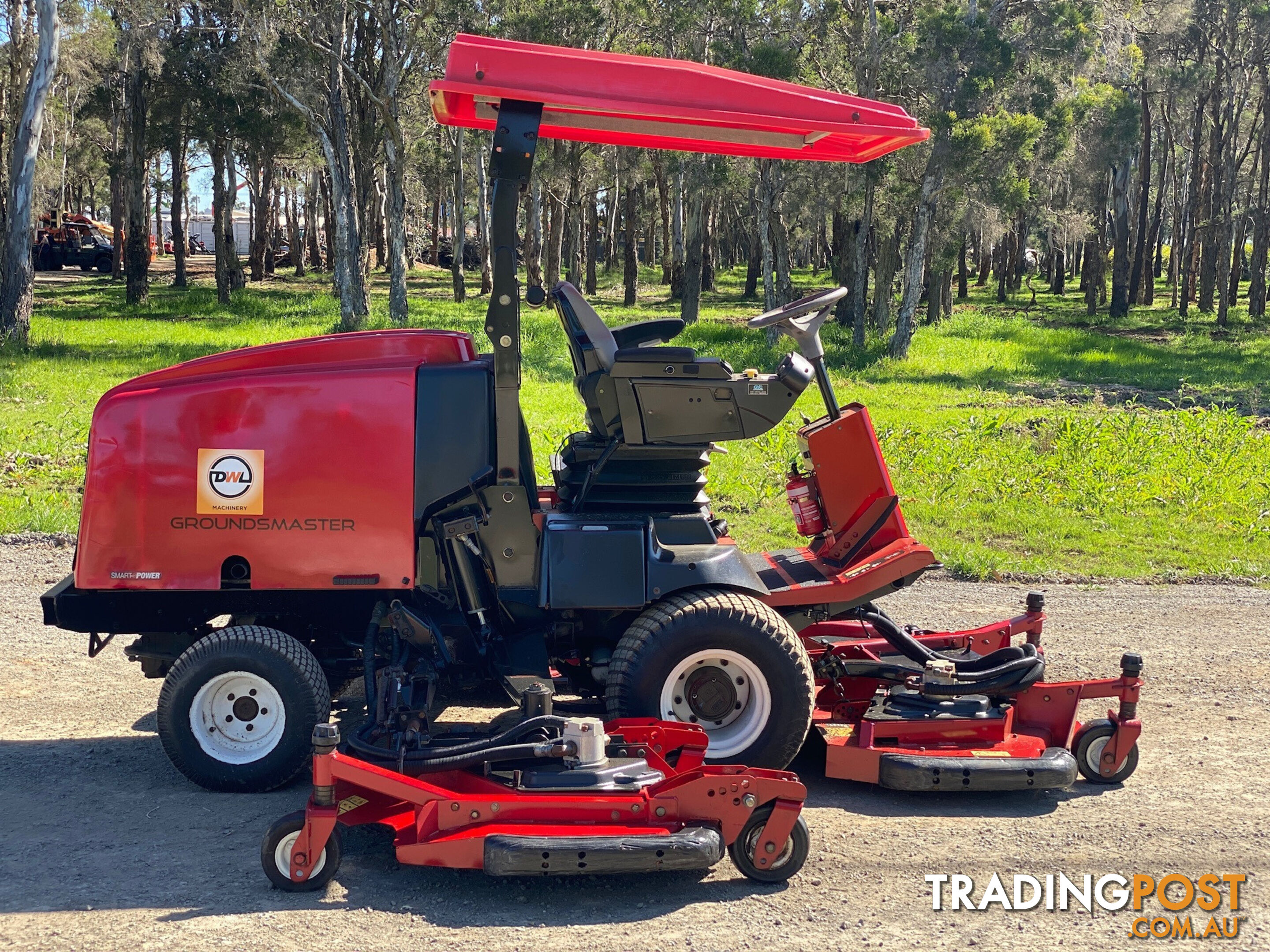 Toro GroundsMaster 4000 D Wide Area mower Lawn Equipment