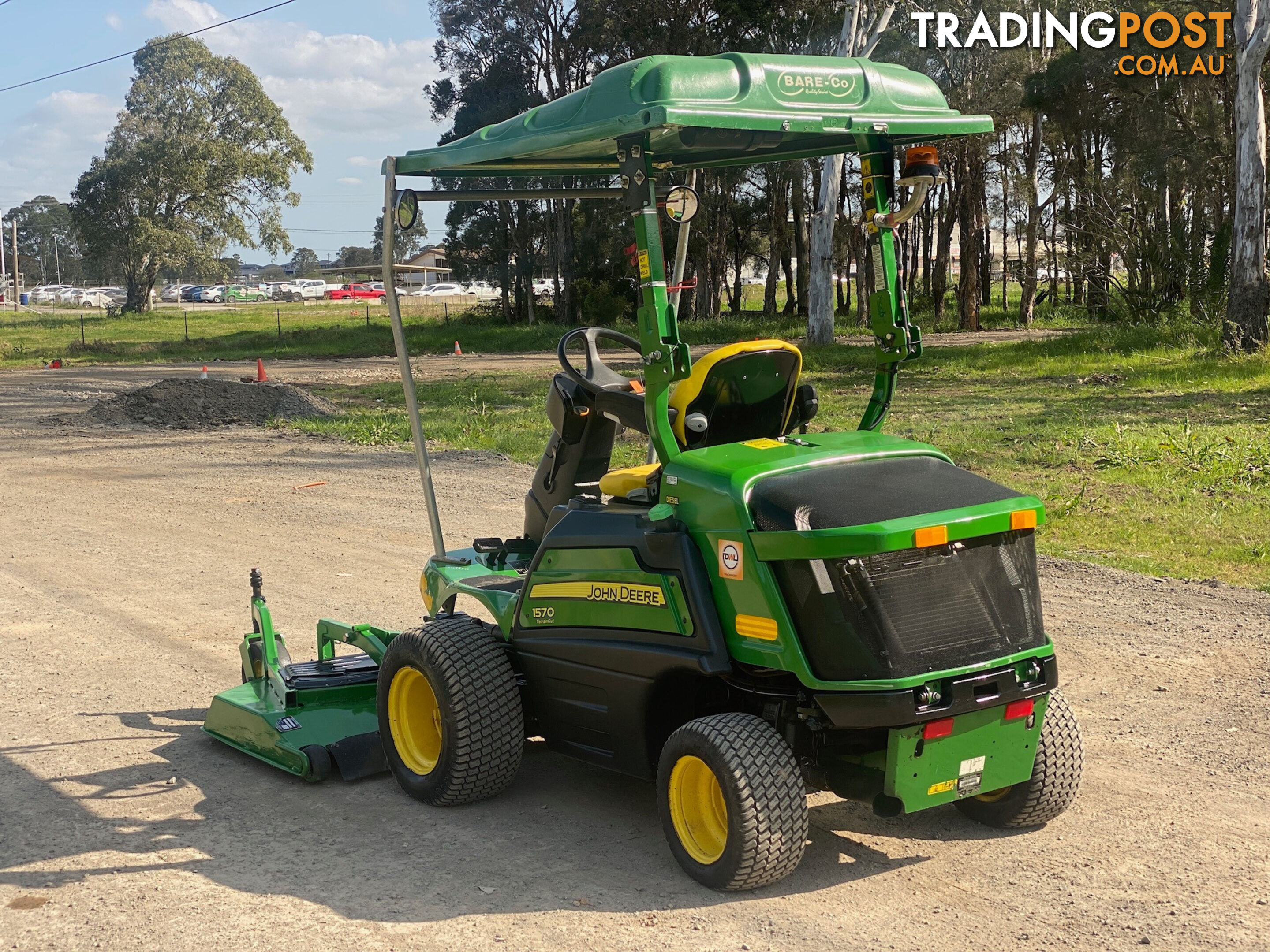 John Deere 1570 Front Deck Lawn Equipment