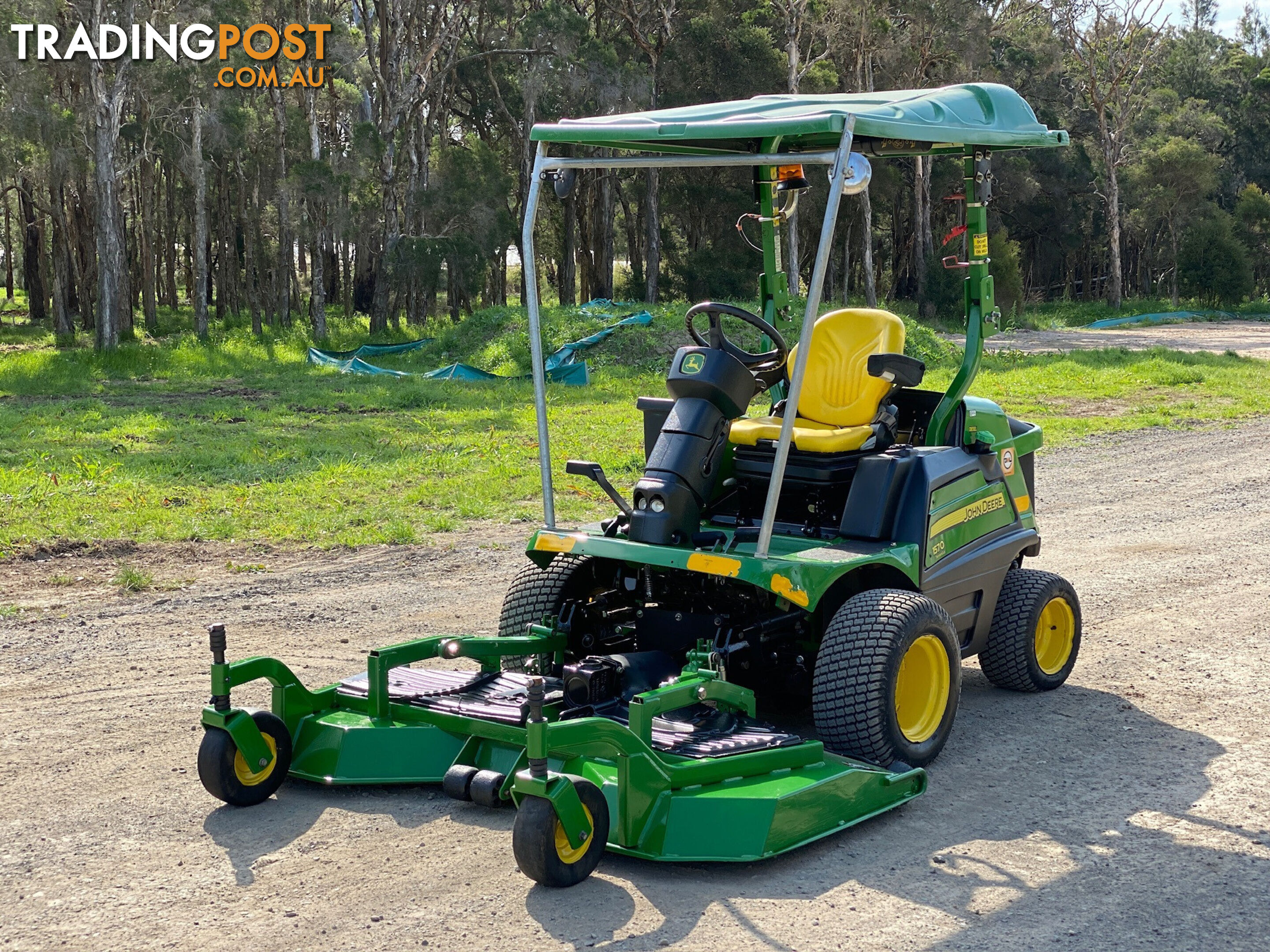 John Deere 1570 Front Deck Lawn Equipment