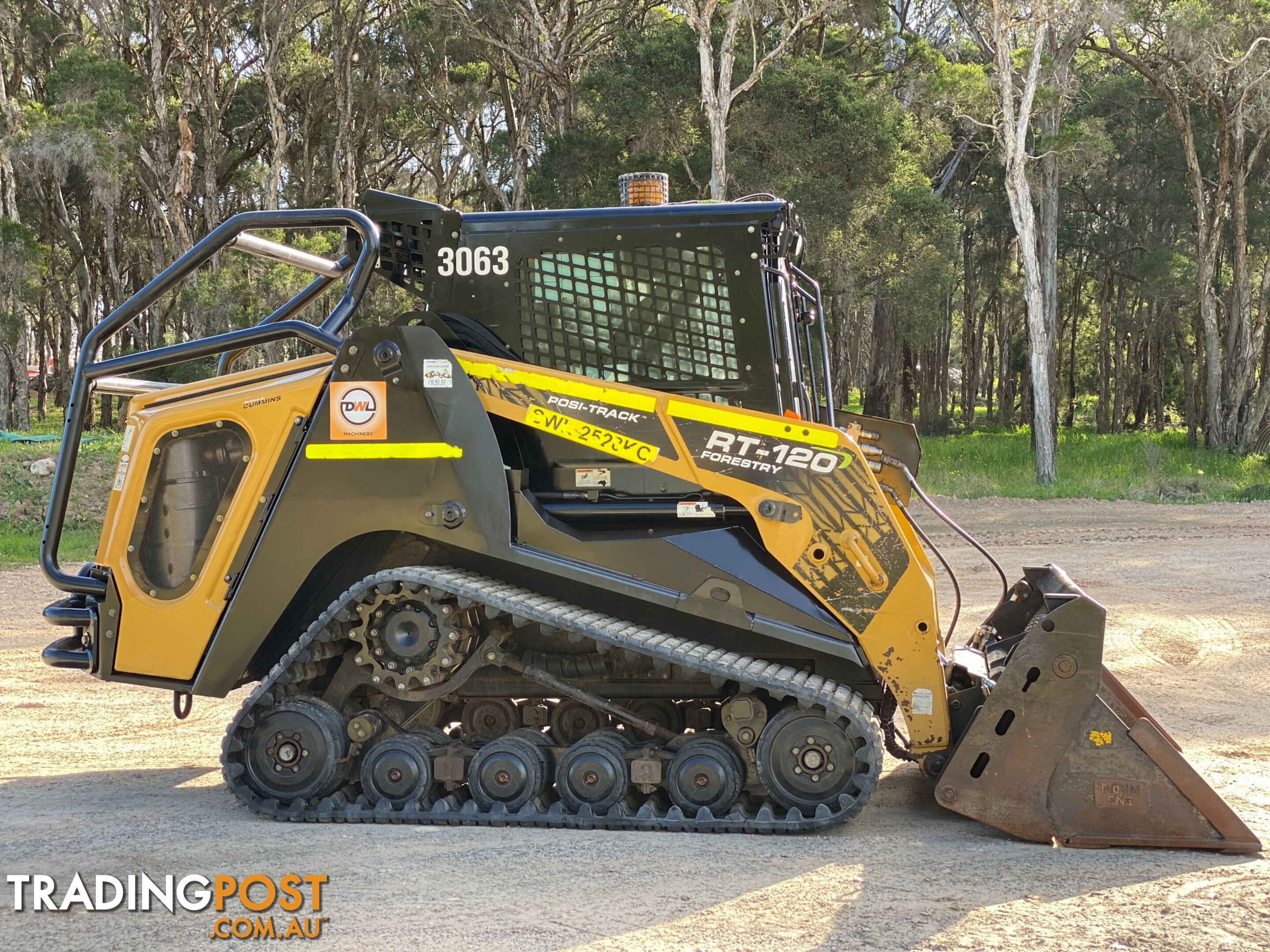 ASV  RT120 Skid Steer Loader