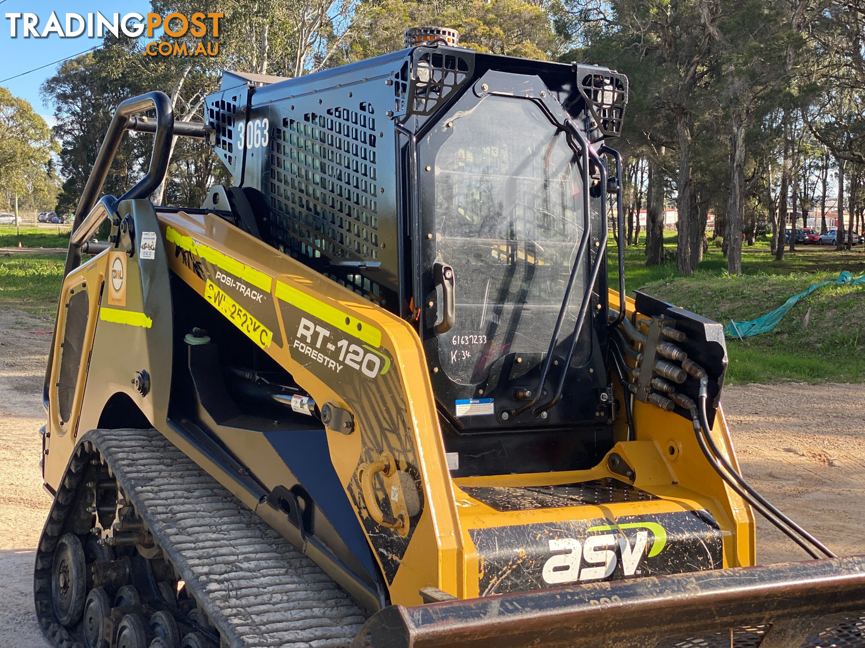 ASV  RT120 Skid Steer Loader