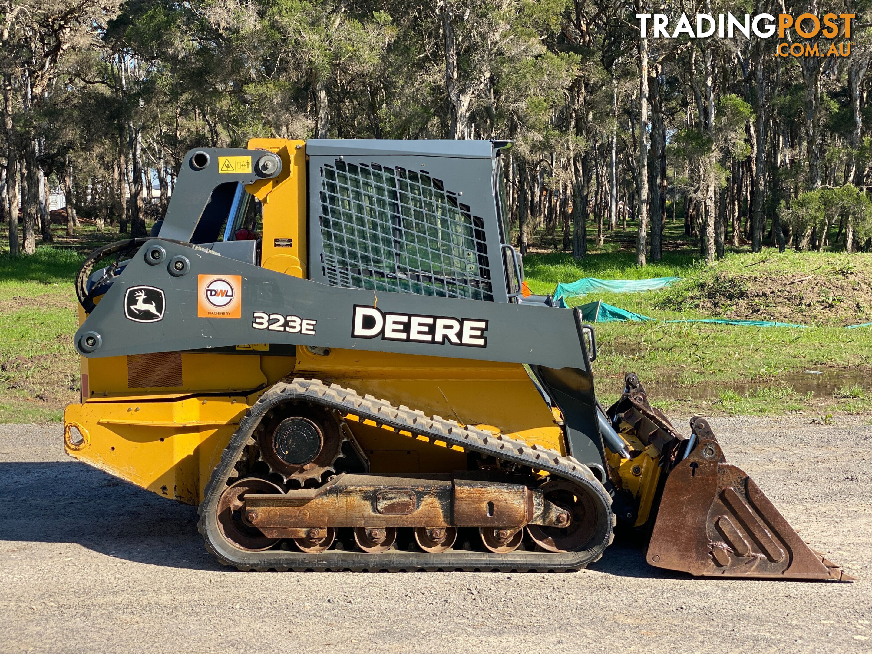 John Deere 323E Skid Steer Loader