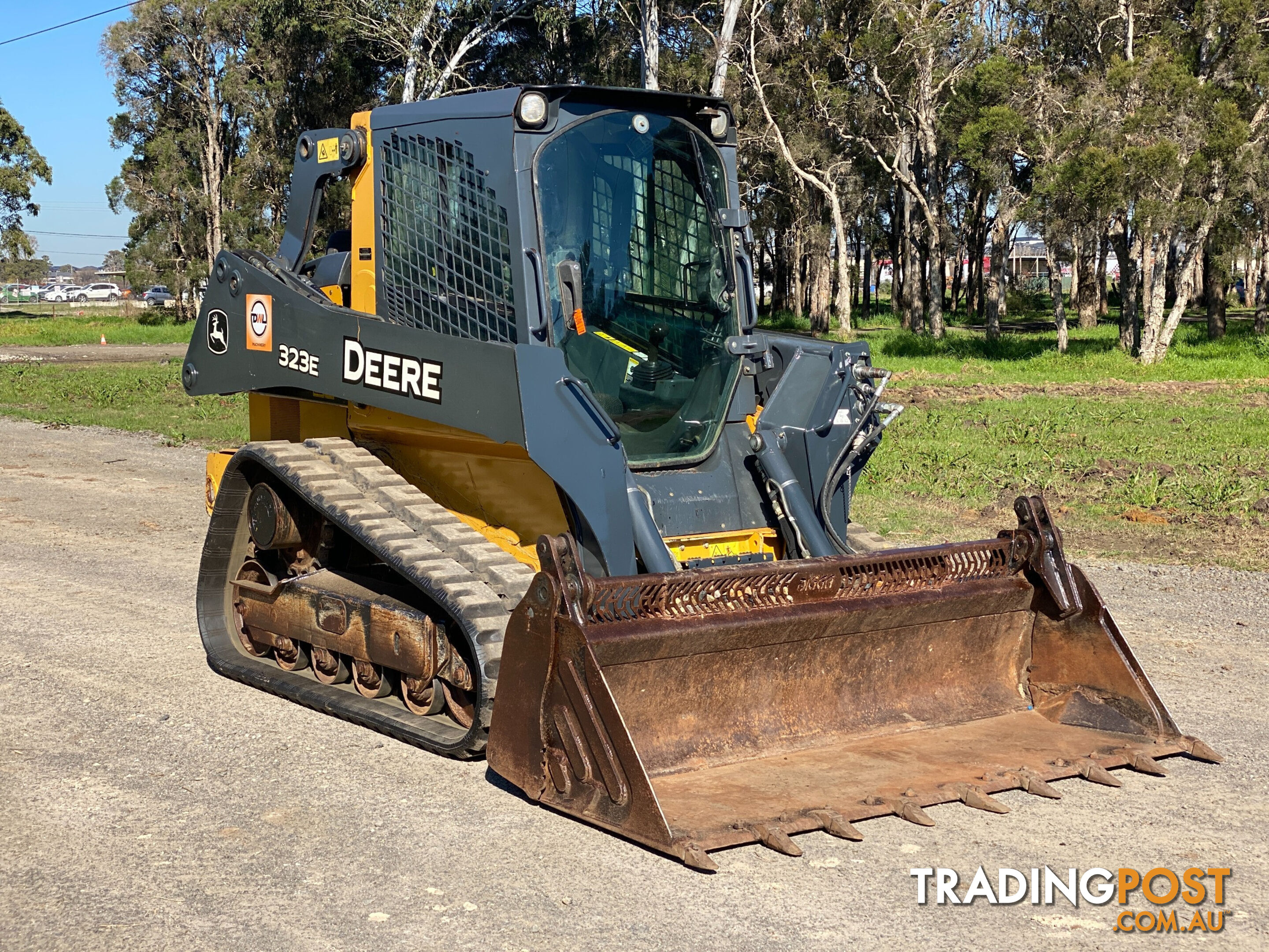 John Deere 323E Skid Steer Loader