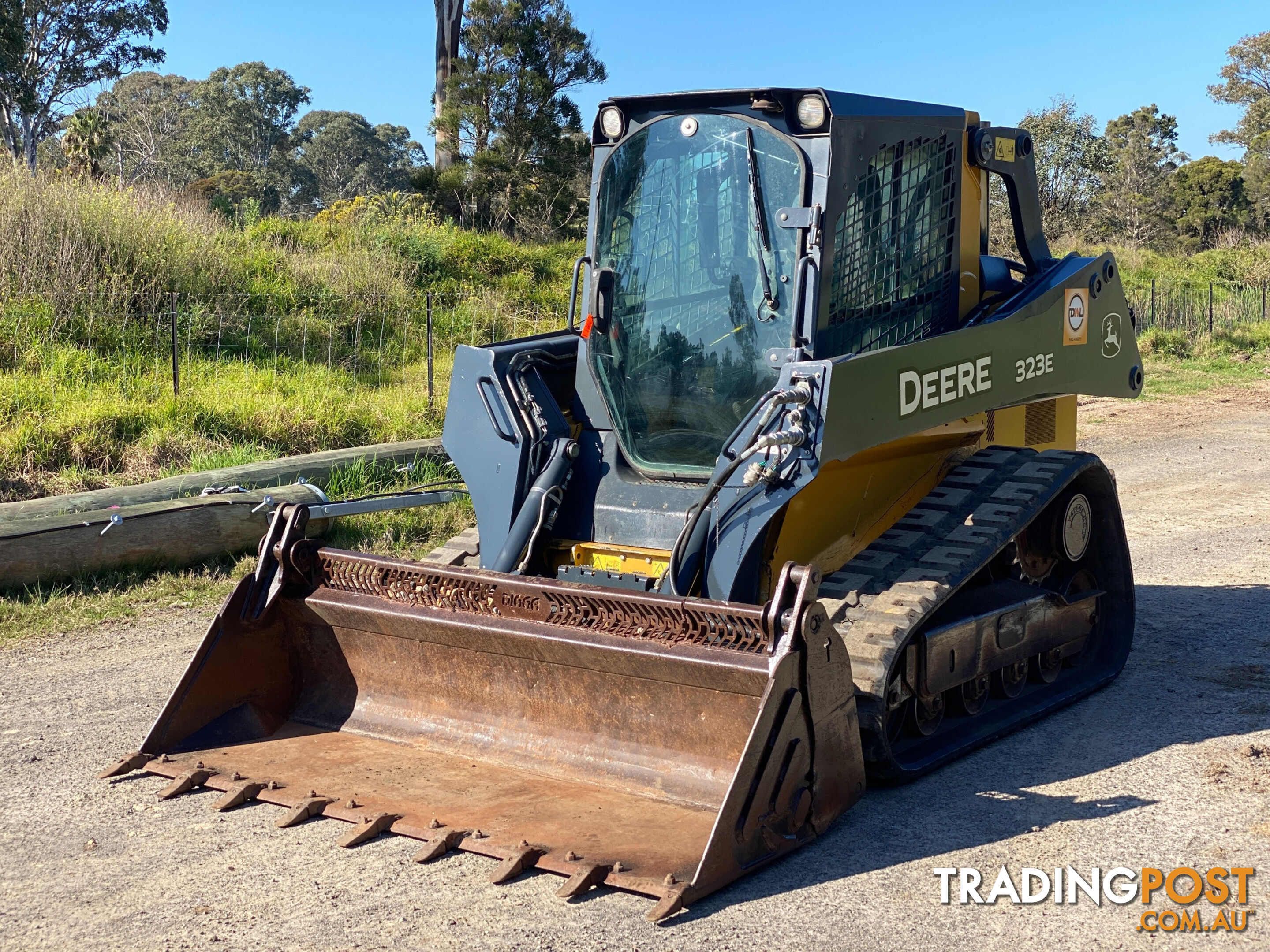 John Deere 323E Skid Steer Loader