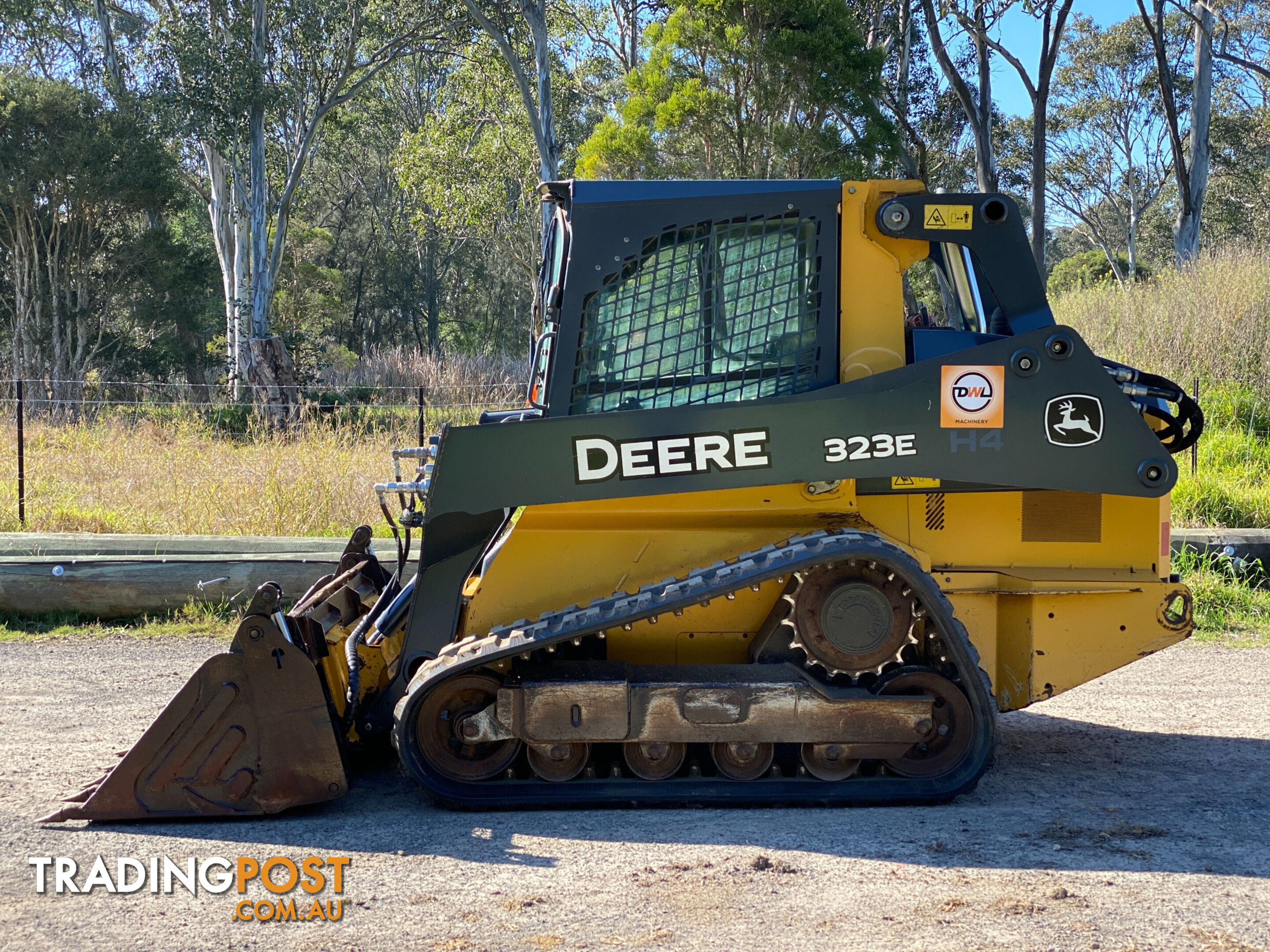 John Deere 323E Skid Steer Loader