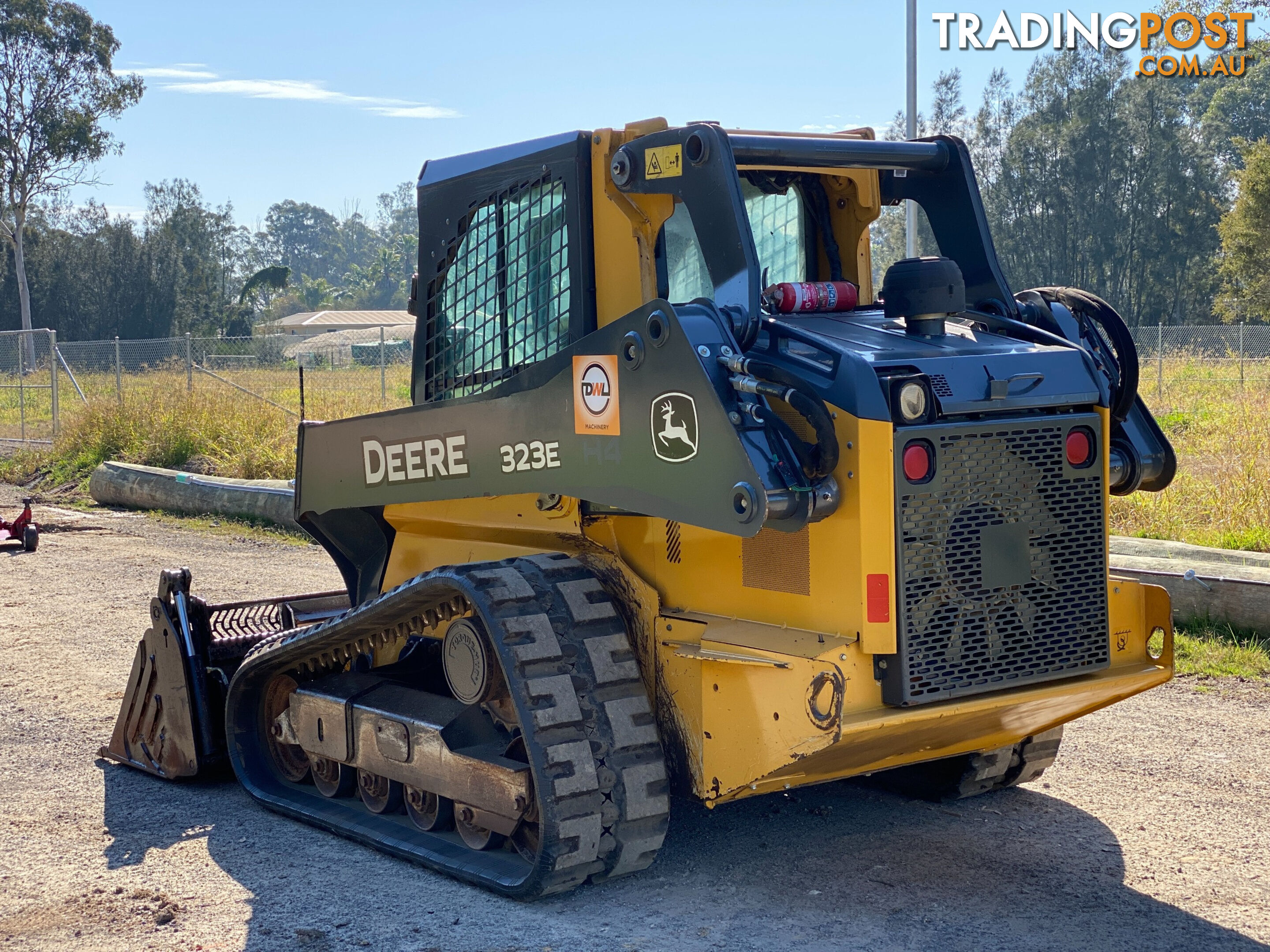 John Deere 323E Skid Steer Loader