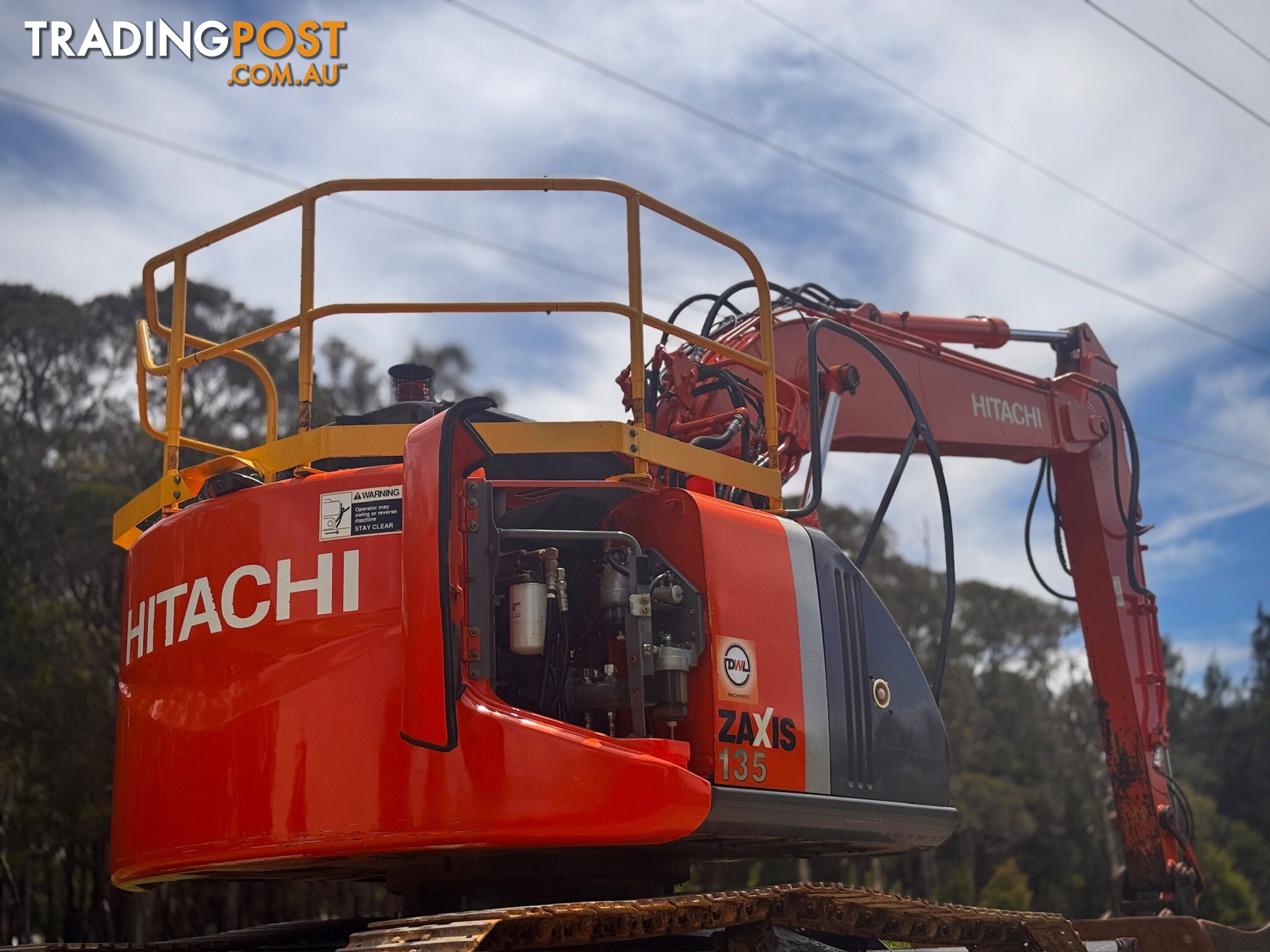 Hitachi Zaxis 135US Tracked-Excav Excavator