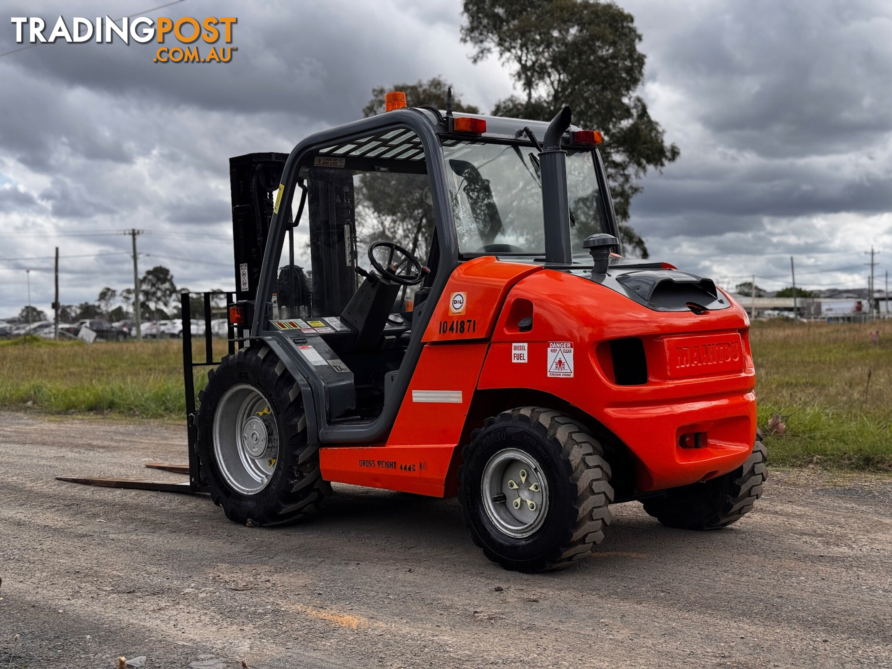 Manitou MH25-4T All/Rough Terrain Forklift