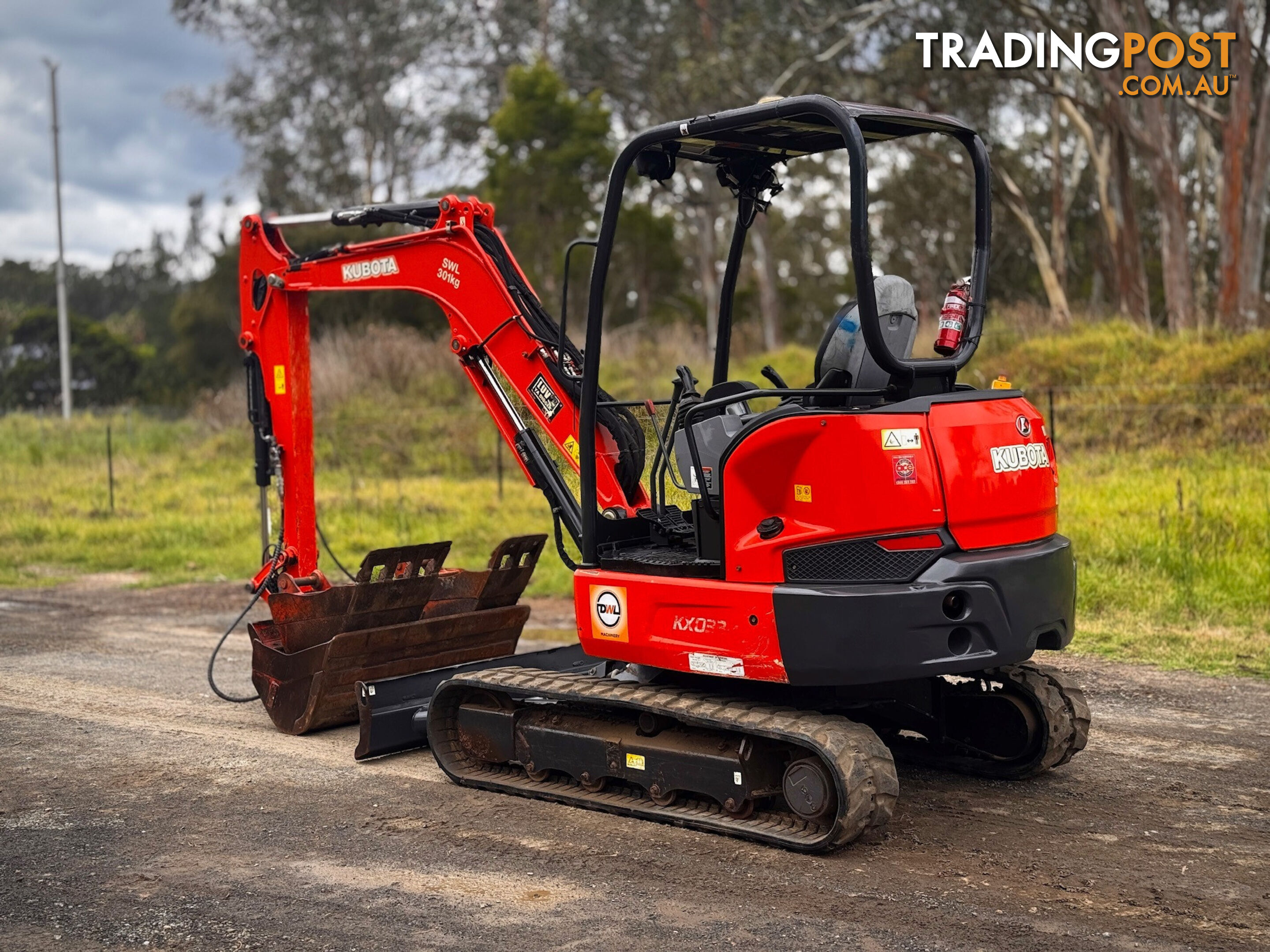 Kubota KX033 Tracked-Excav Excavator