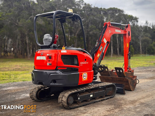 Kubota KX033 Tracked-Excav Excavator