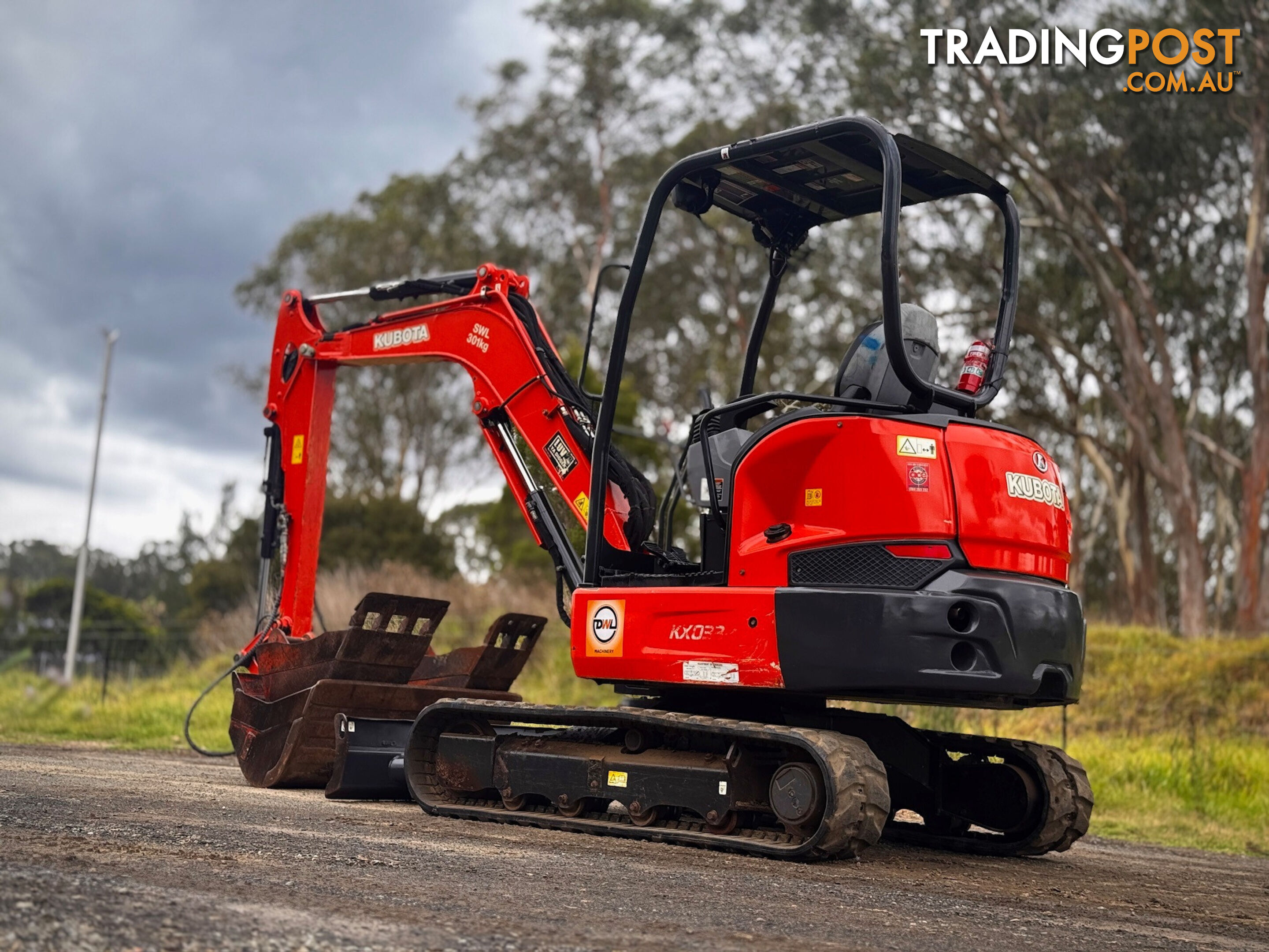 Kubota KX033 Tracked-Excav Excavator