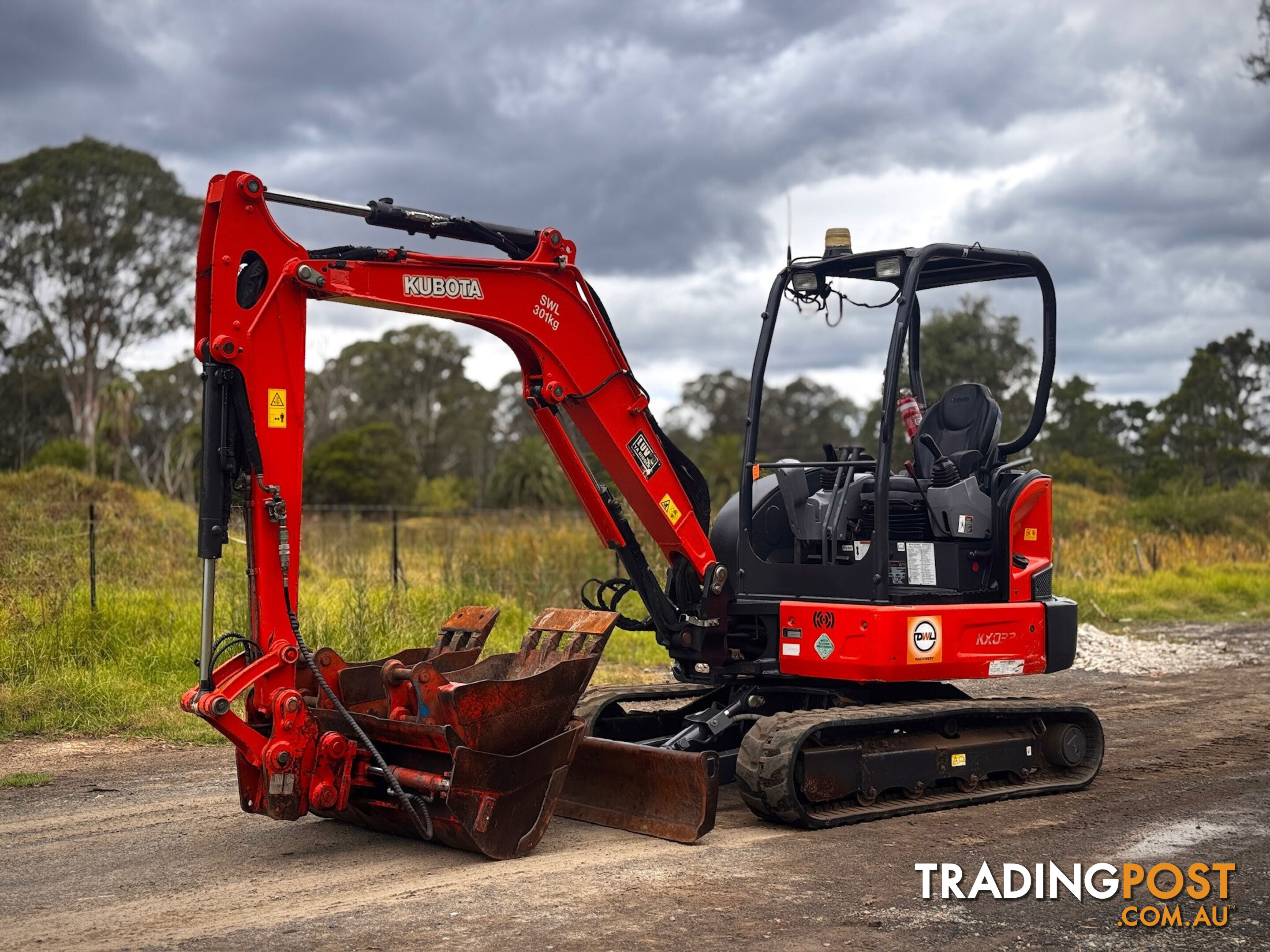 Kubota KX033 Tracked-Excav Excavator