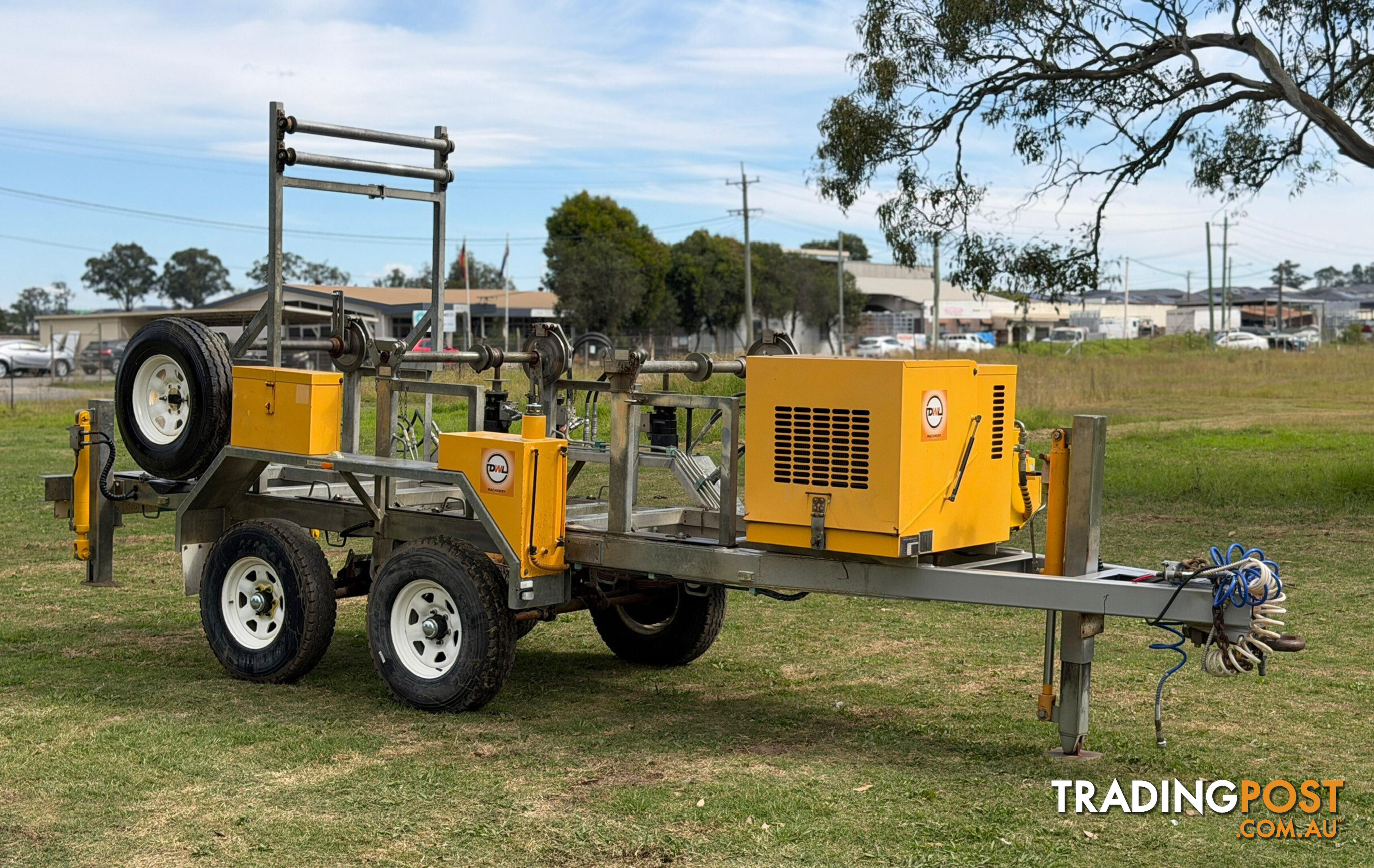 Redmond Gary Tag Cable Drum Trailer