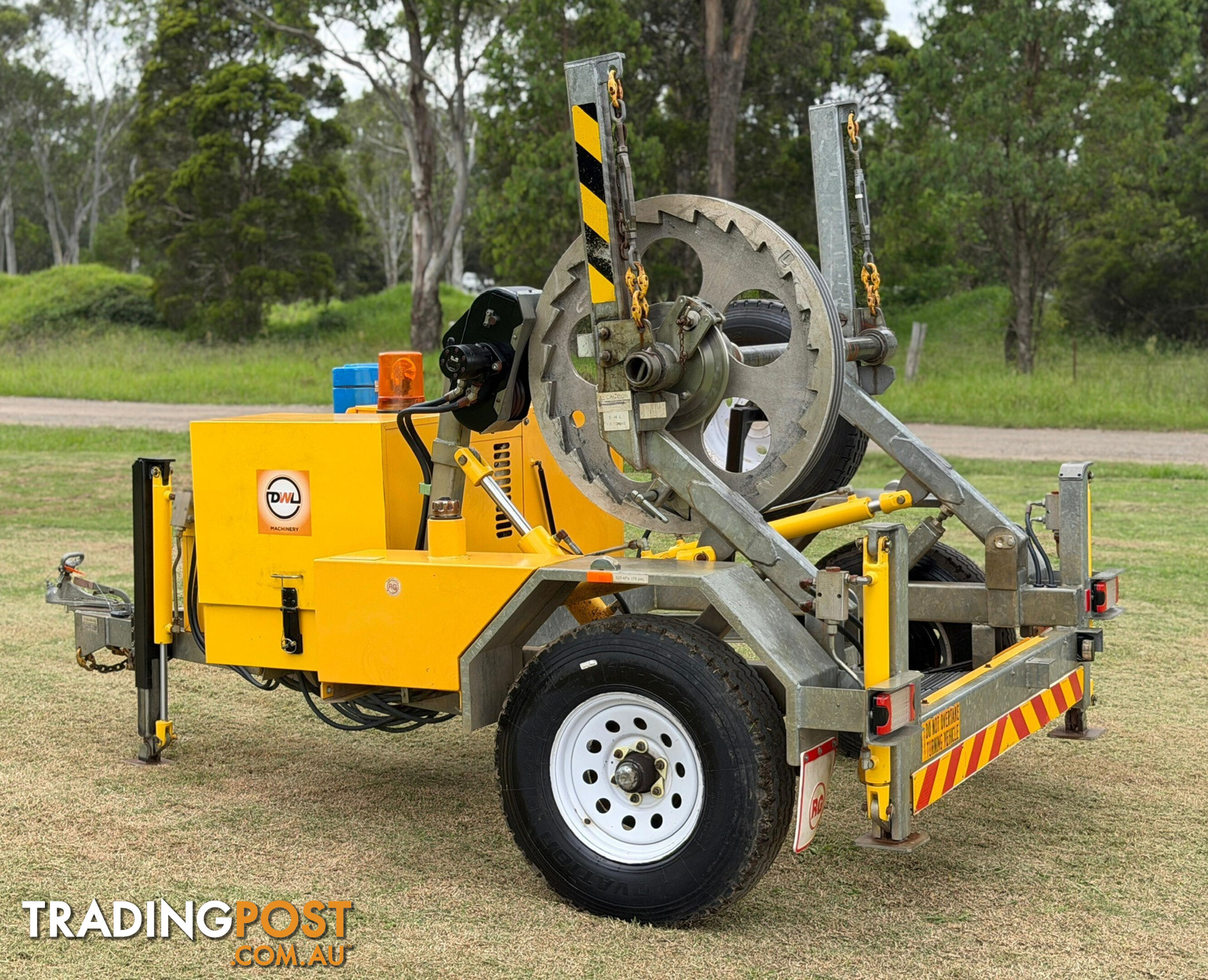 Redmond Gary Tag Cable Drum Trailer