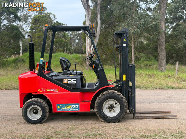 Enforcer FD25T All/Rough Terrain Forklift