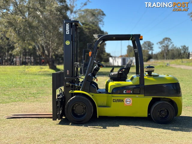 Clark C50 All/Rough Terrain Forklift - photo 5 of 22