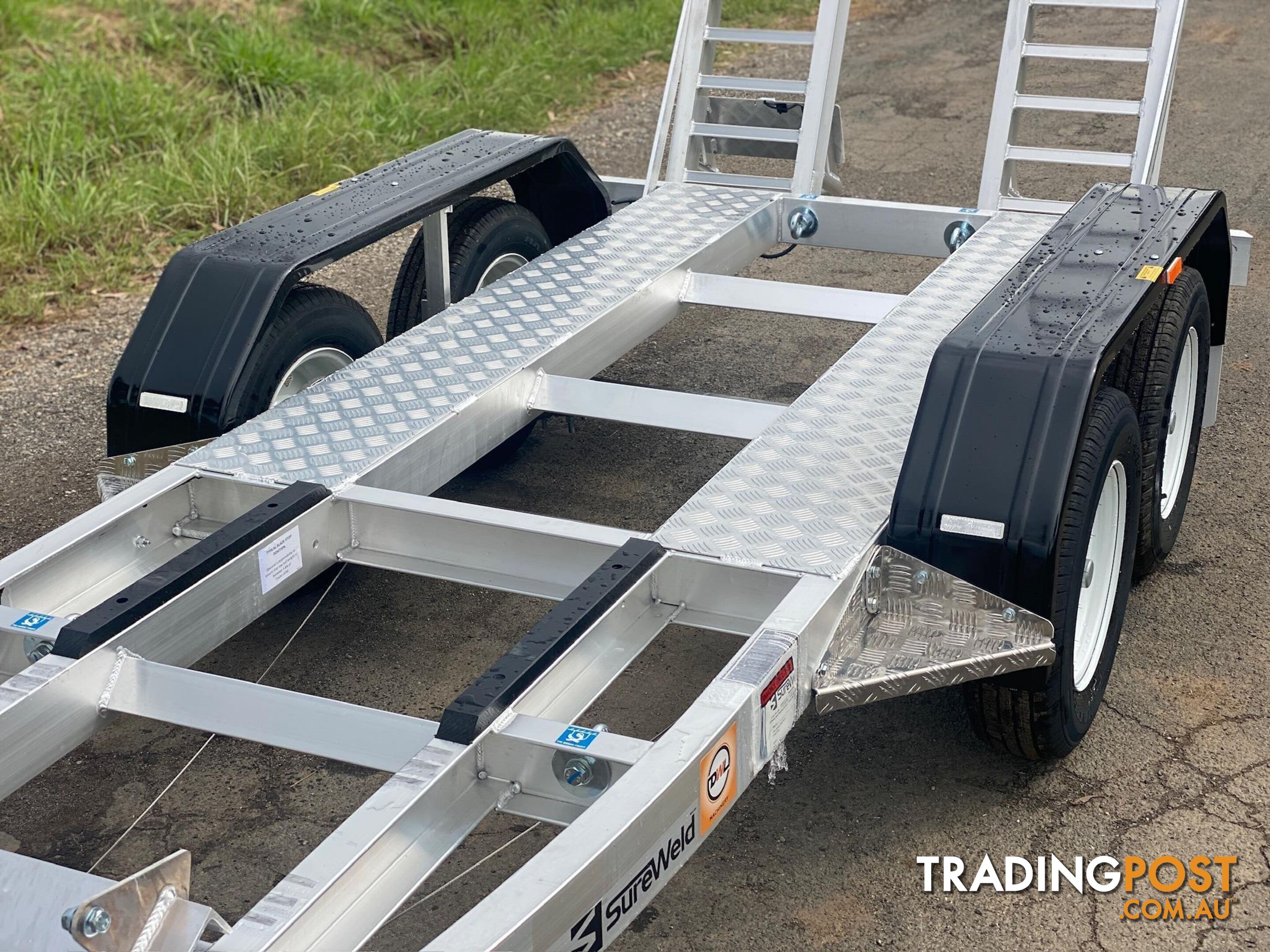 Sureweld Tag Tag/Plant(with ramps) Trailer