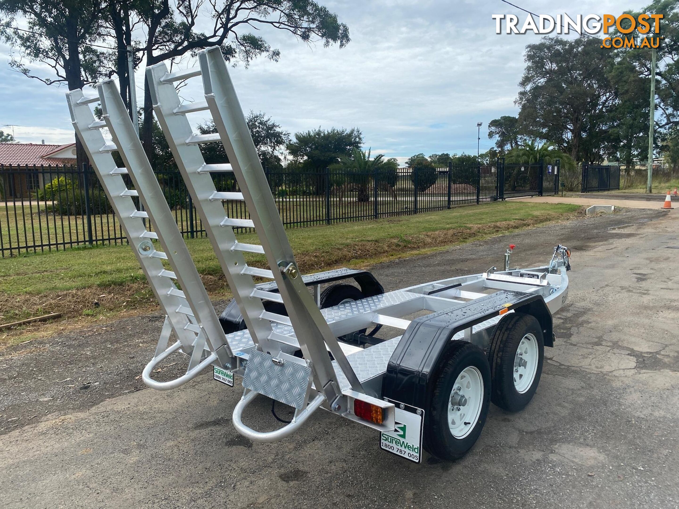 Sureweld Tag Tag/Plant(with ramps) Trailer