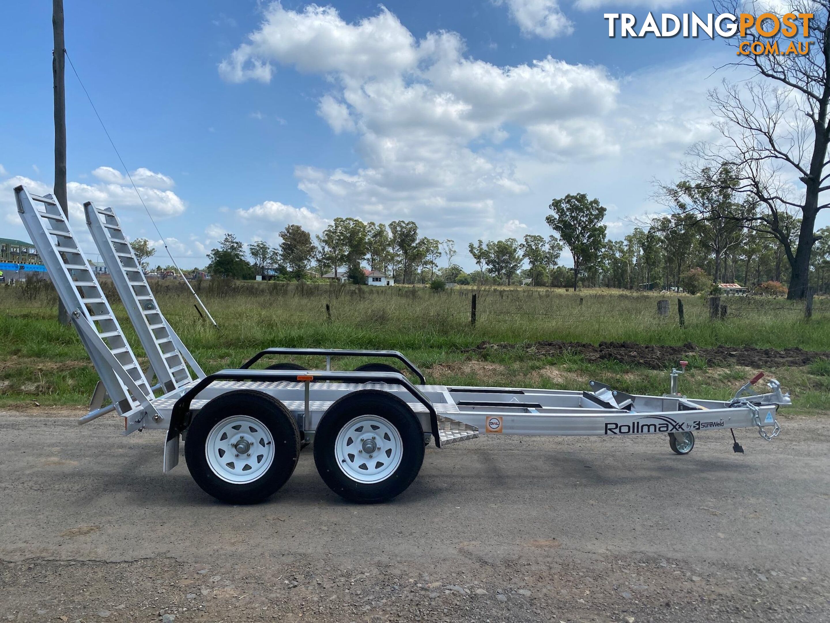 Sureweld Tag Tag/Plant(with ramps) Trailer