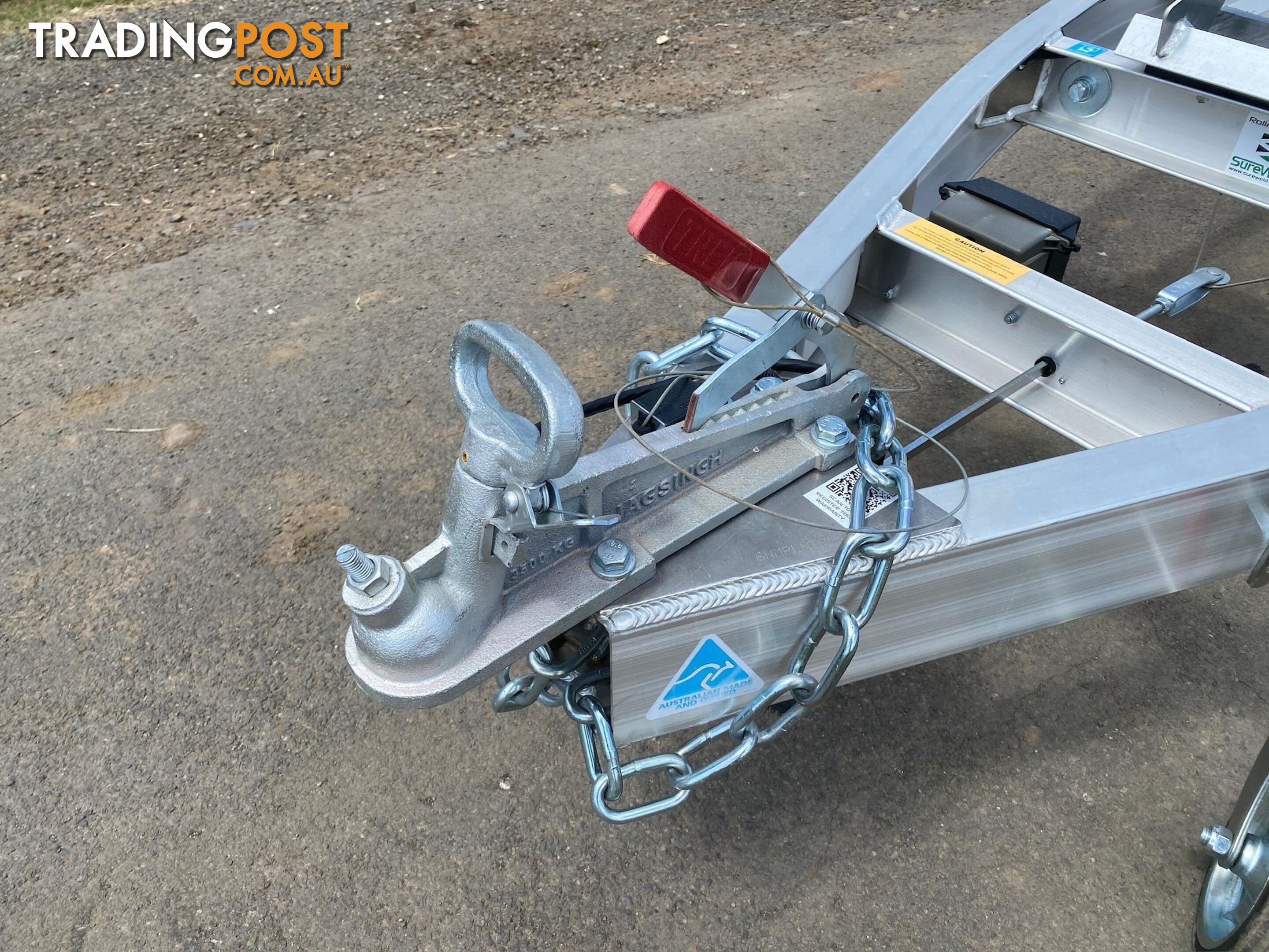 Sureweld Tag Tag/Plant(with ramps) Trailer