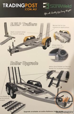 Sureweld Tag Tag/Plant(with ramps) Trailer