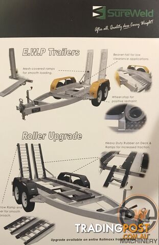 Sureweld Tag Tag/Plant(with ramps) Trailer