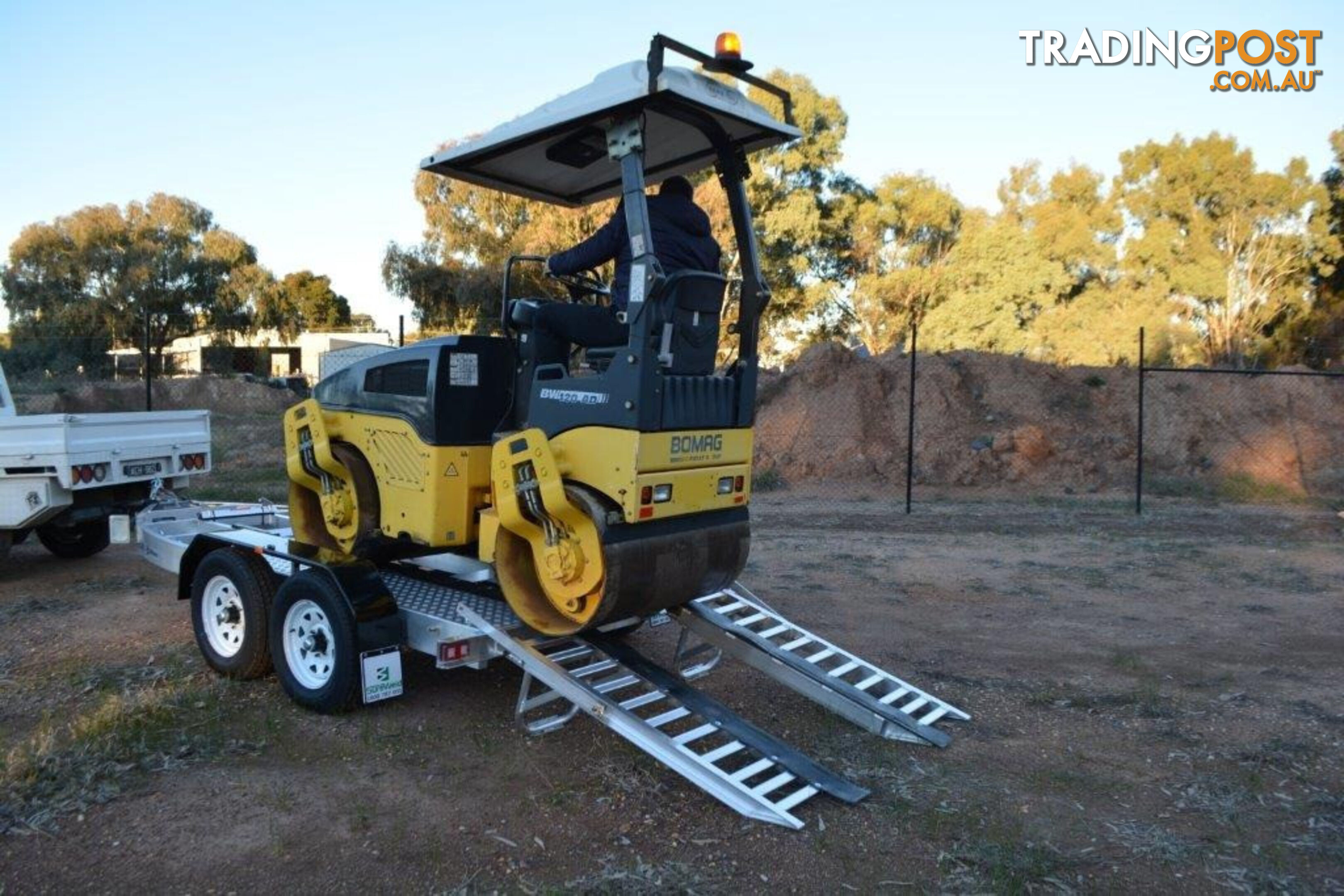 Sureweld Tag Tag/Plant(with ramps) Trailer