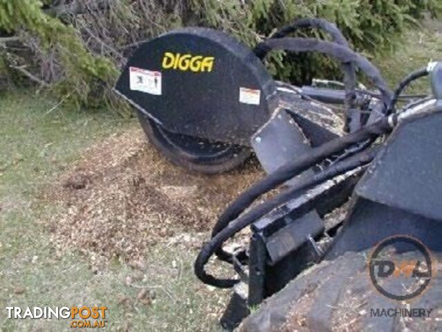 DIGGA STUMP GRINDER SKID STEER Stump Grinder Attachments